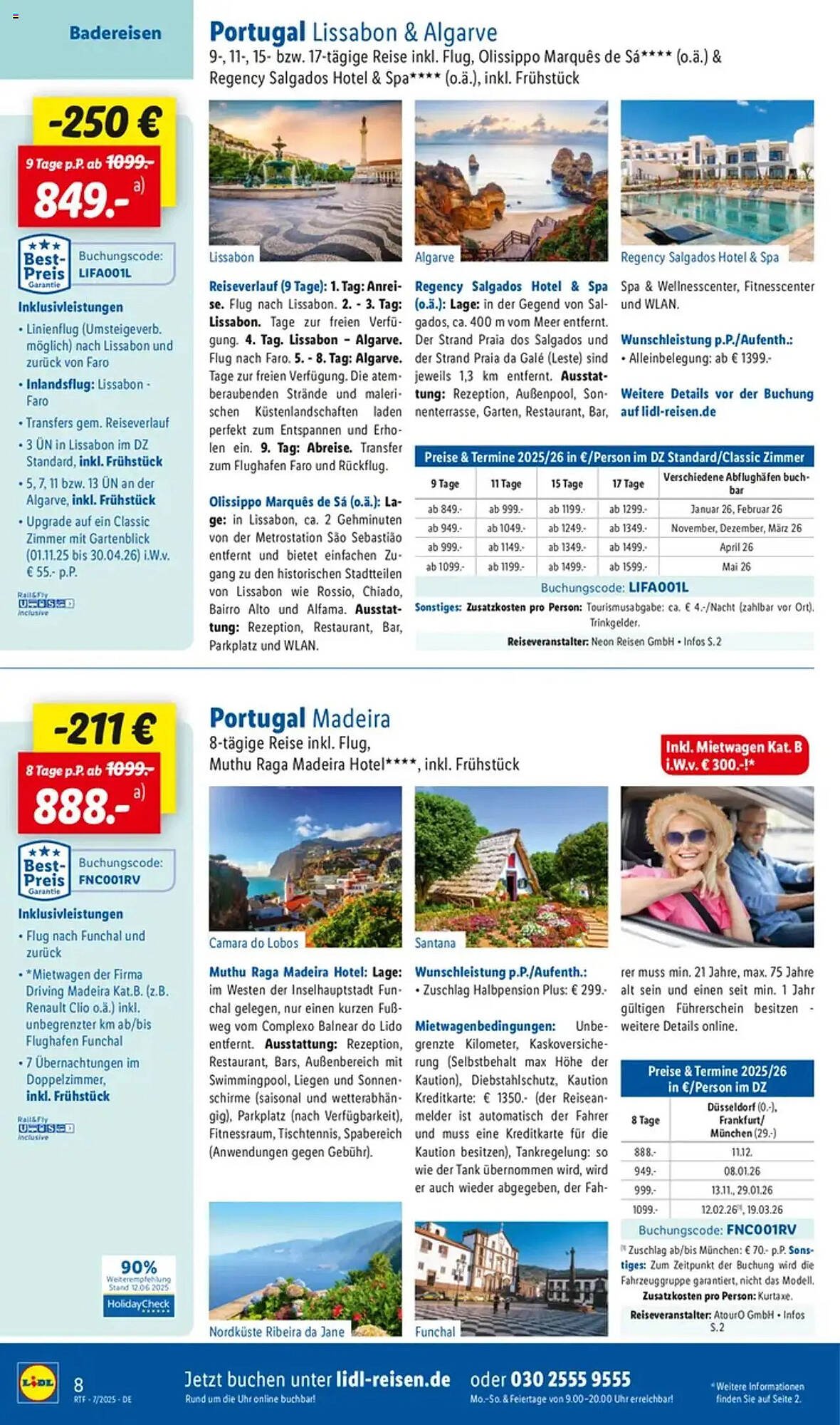 Lidl Reisen Prospekt (2025-07-11 - 2025-08-15) | 8