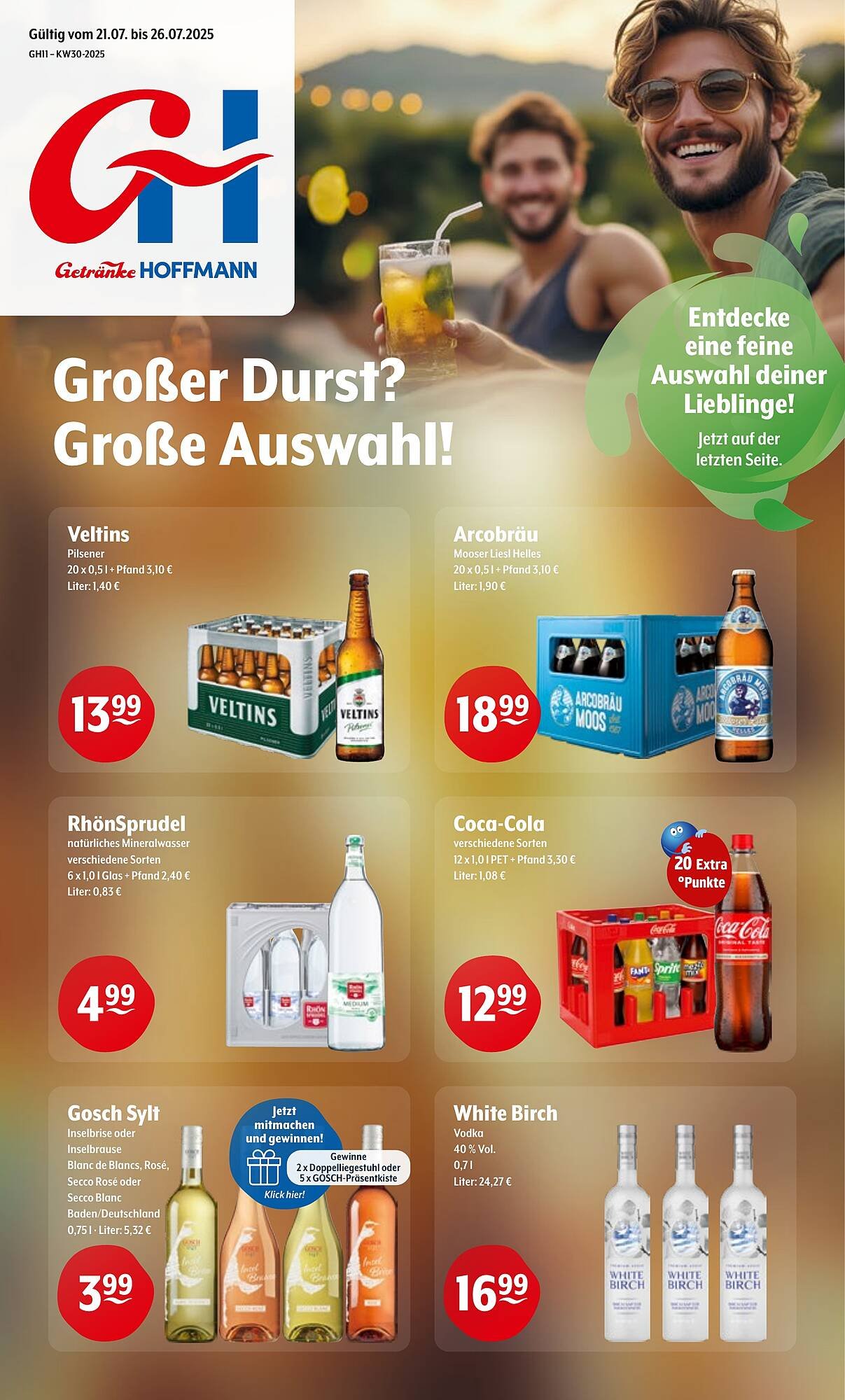 Trink und Spare Prospekt (2025-07-21 - 2025-07-26) | 1