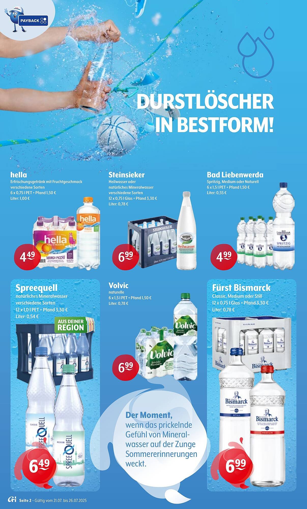 Trink und Spare Prospekt (2025-07-21 - 2025-07-26) | 2