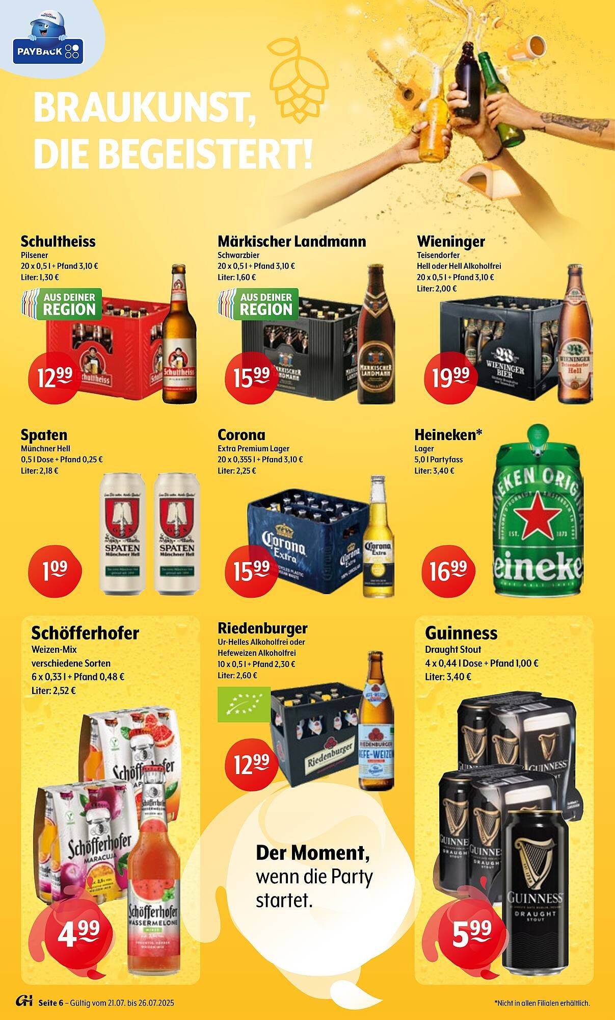 Trink und Spare Prospekt (2025-07-21 - 2025-07-26) | 6