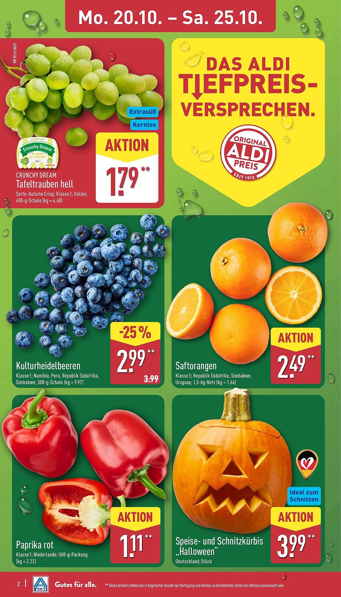 Aldi Nord Prospekt (2025-10-20 - 2025-10-26) | 2