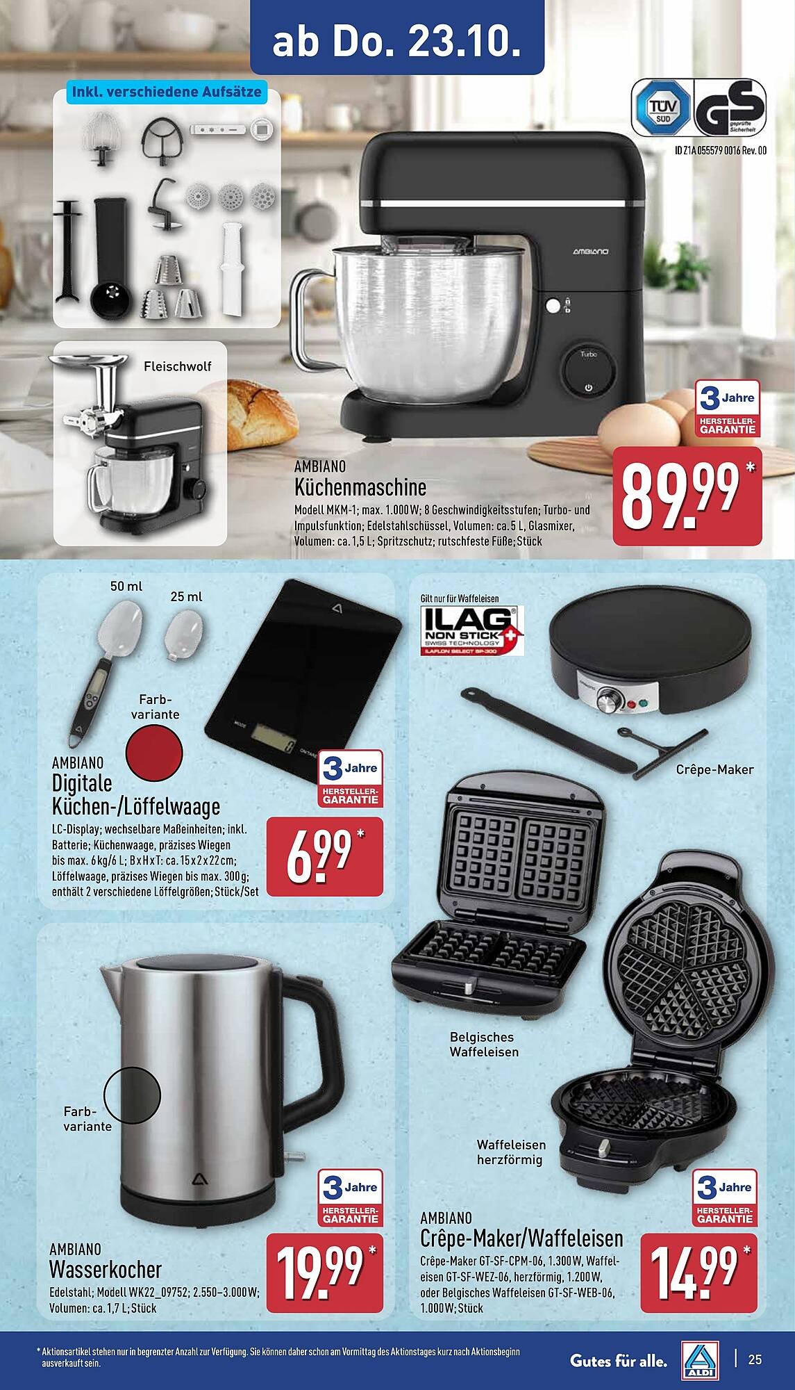 Aldi Nord Prospekt (2025-10-20 - 2025-10-26) | 25
