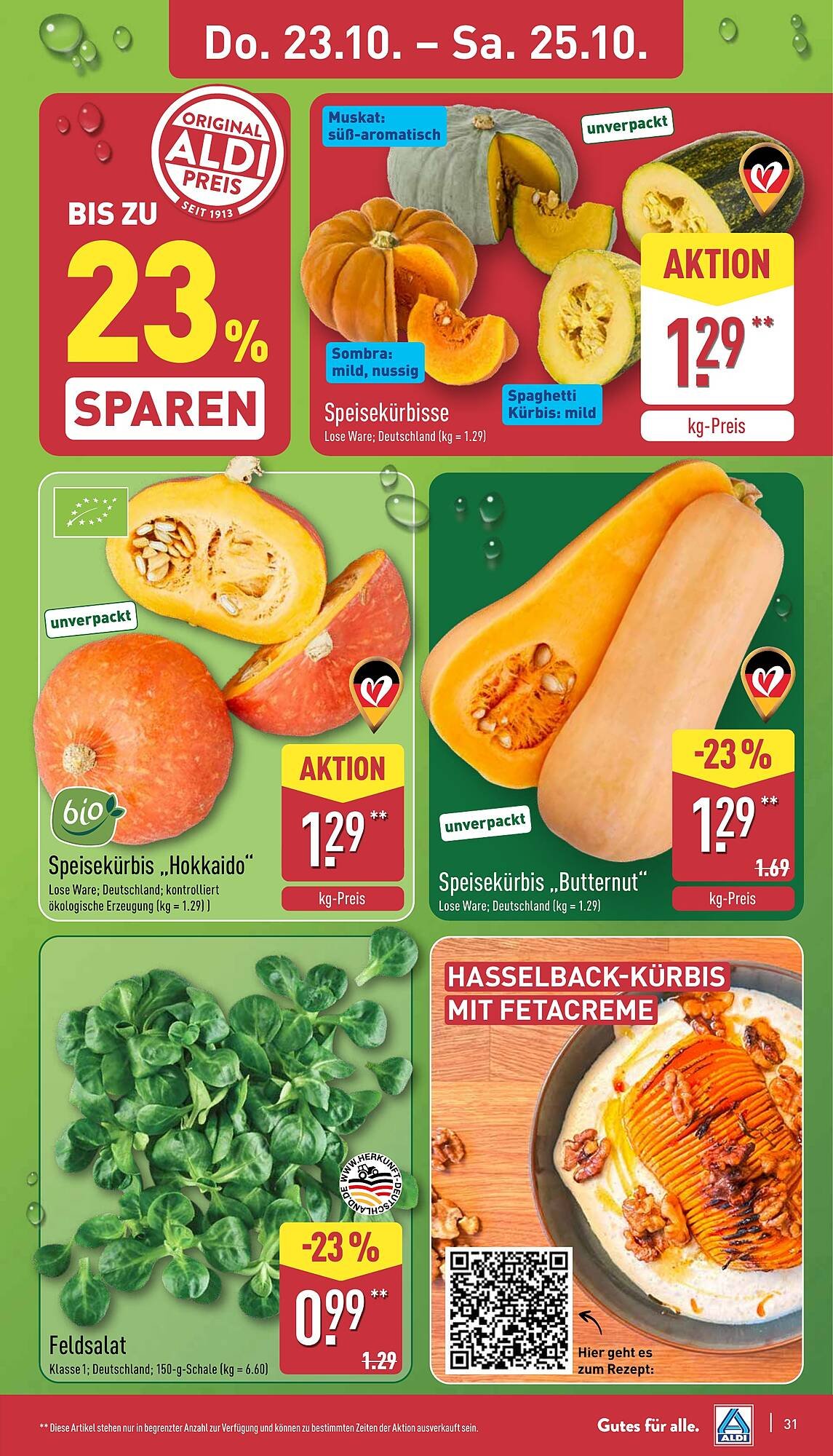 Aldi Nord Prospekt (2025-10-20 - 2025-10-26) | 31