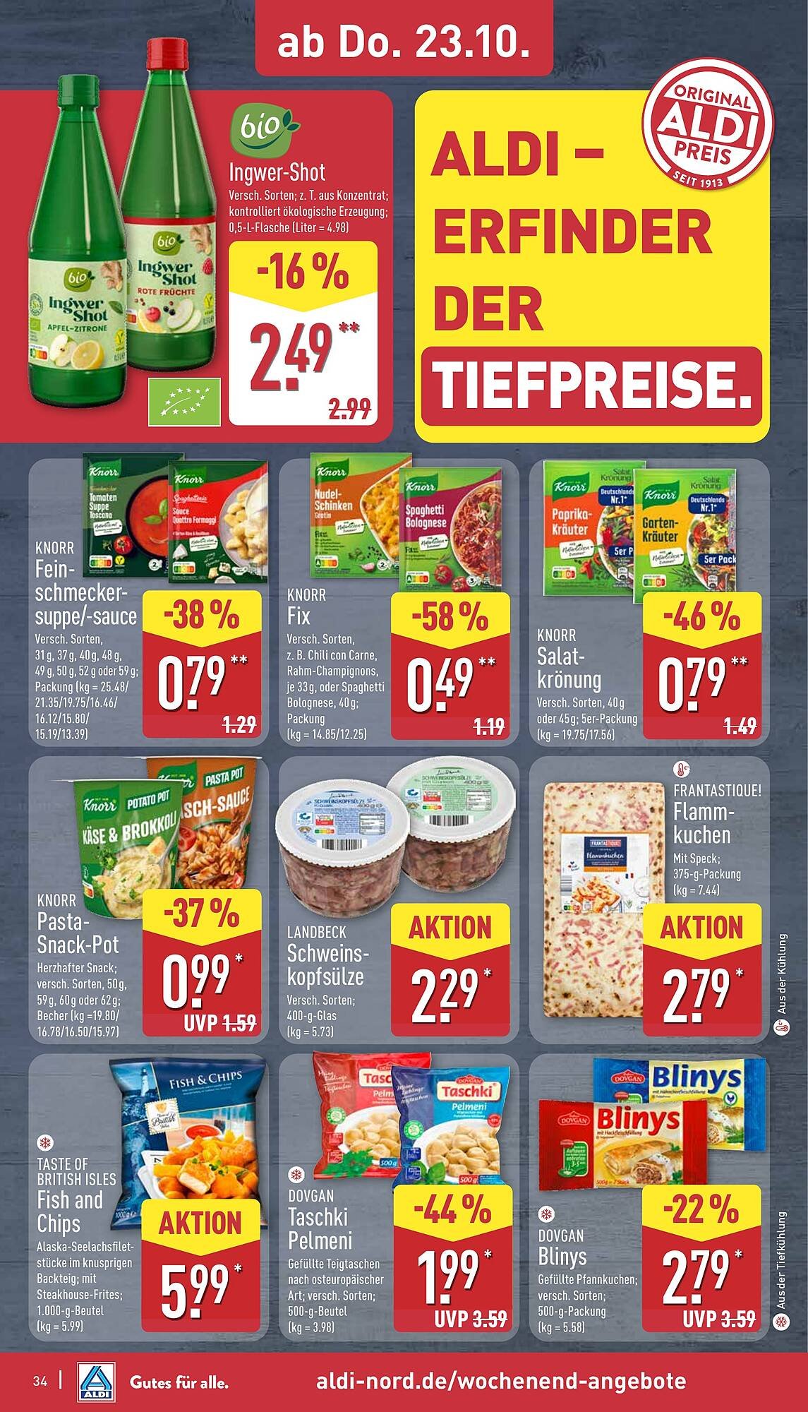 Aldi Nord Prospekt (2025-10-20 - 2025-10-26) | 34
