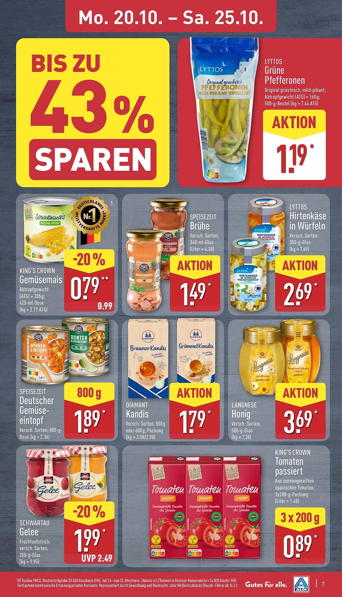 Aldi Nord Prospekt (2025-10-20 - 2025-10-26) | 7