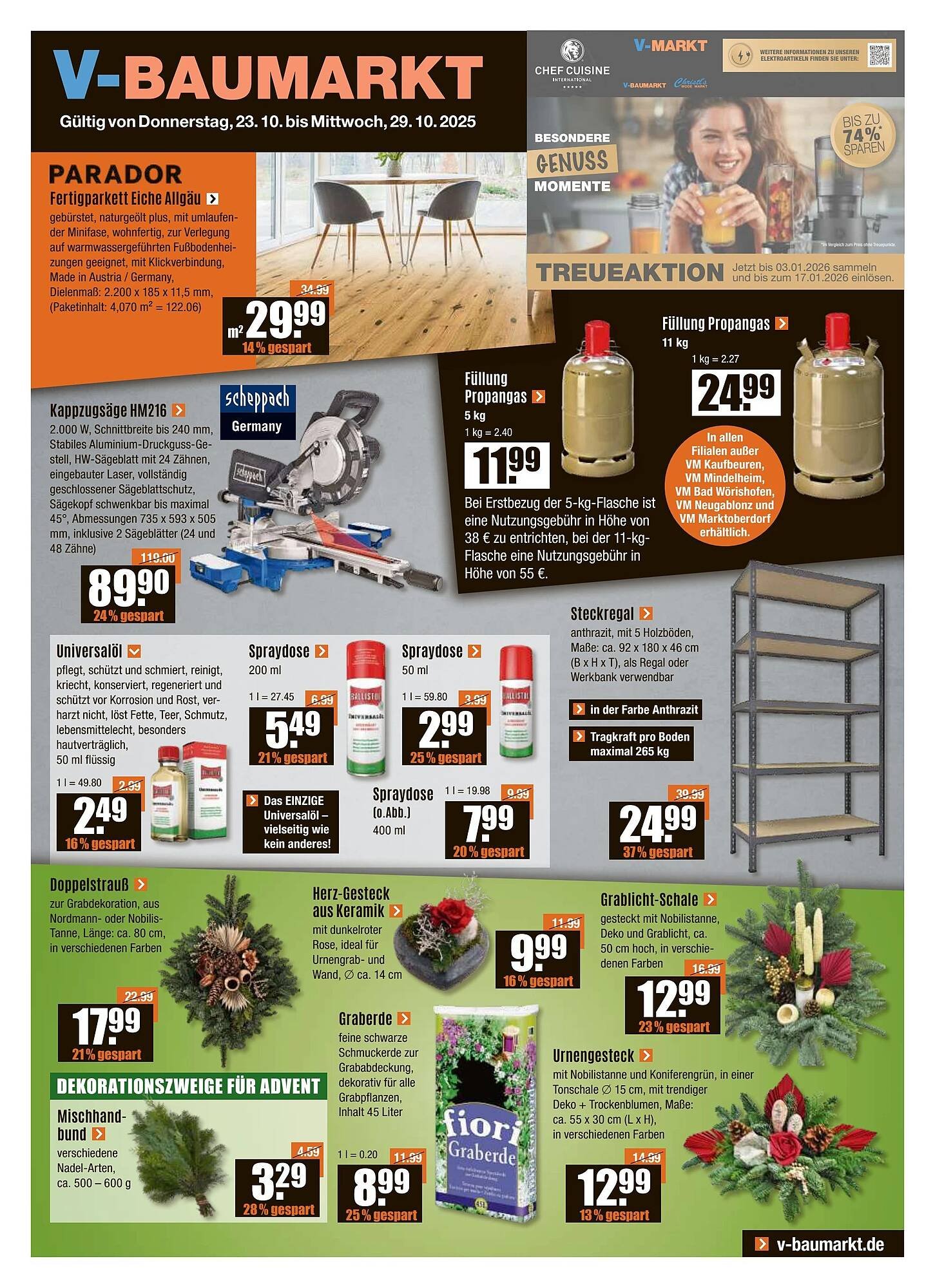 V Baumarkt Prospekt (2025-10-23 - 2025-10-29) | 1