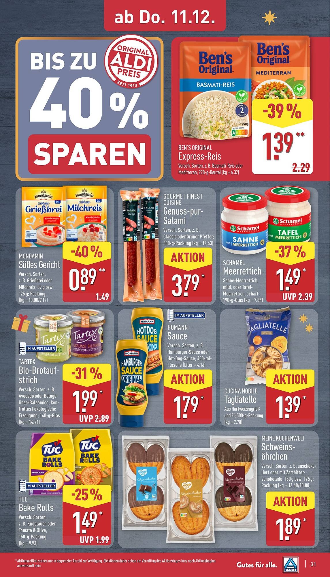 Aldi Nord Prospekt (2025-12-08 - 2025-12-13)