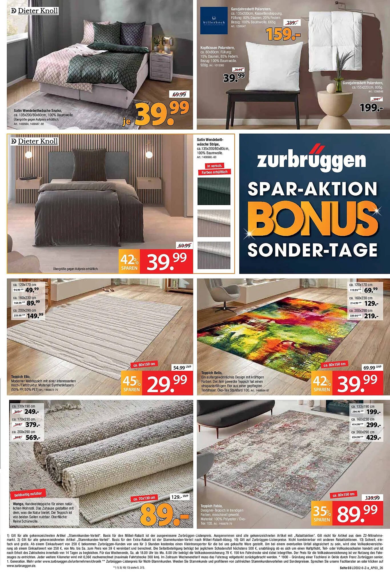 Zurbrüggen Prospekt