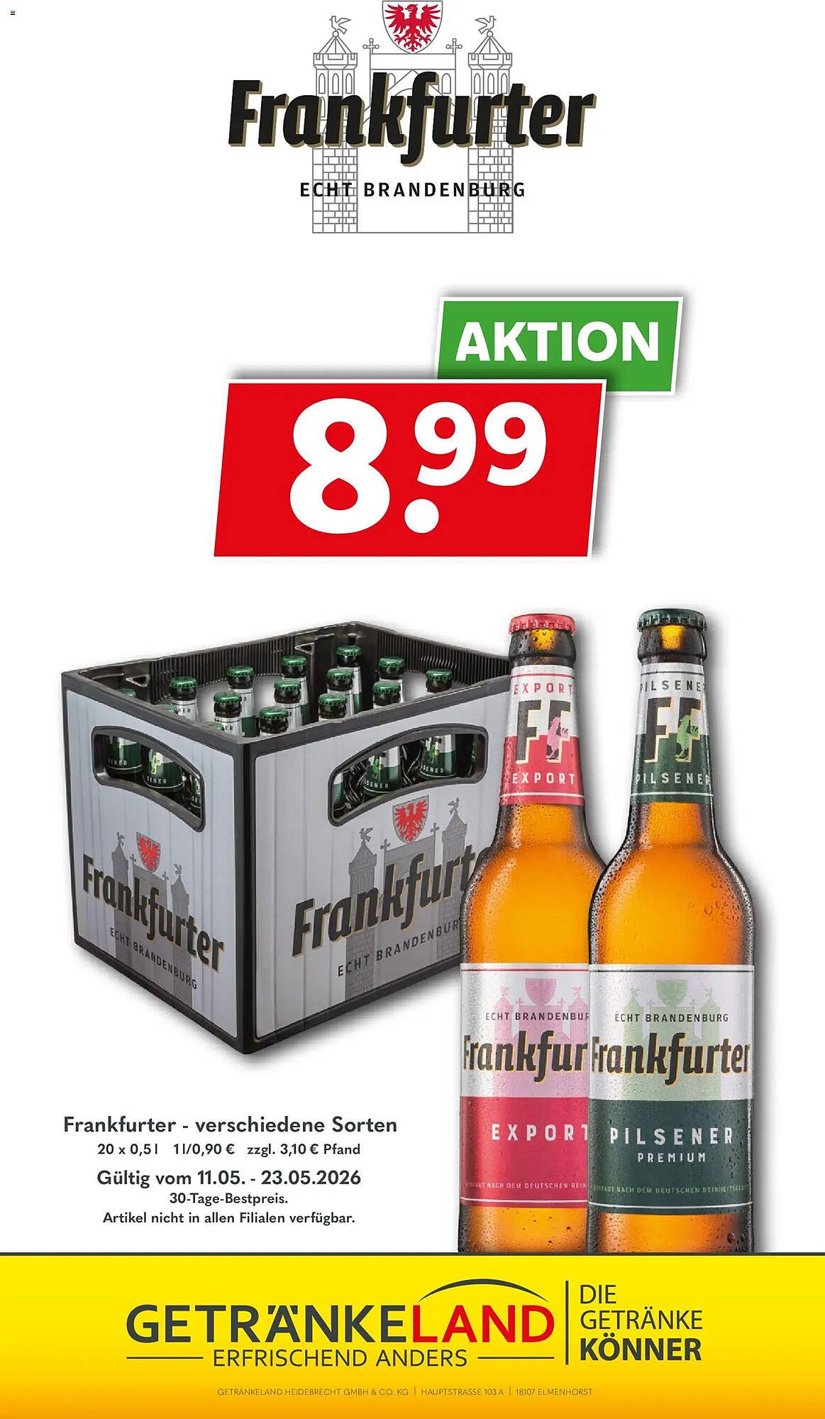 Getränkeland Prospekt (2026-05-11 - 2026-05-23)