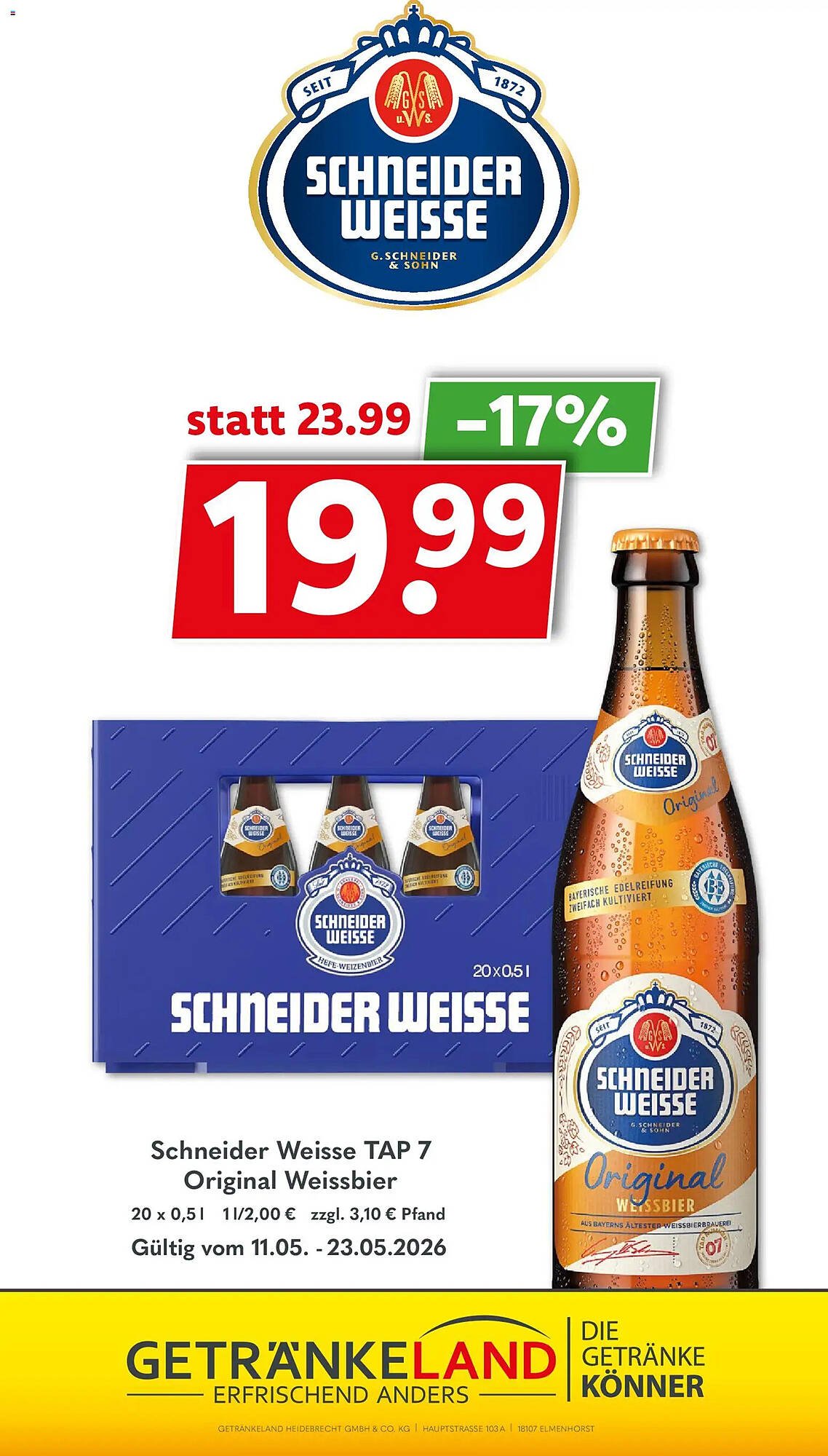 Getränkeland Prospekt (2026-05-11 - 2026-05-23)