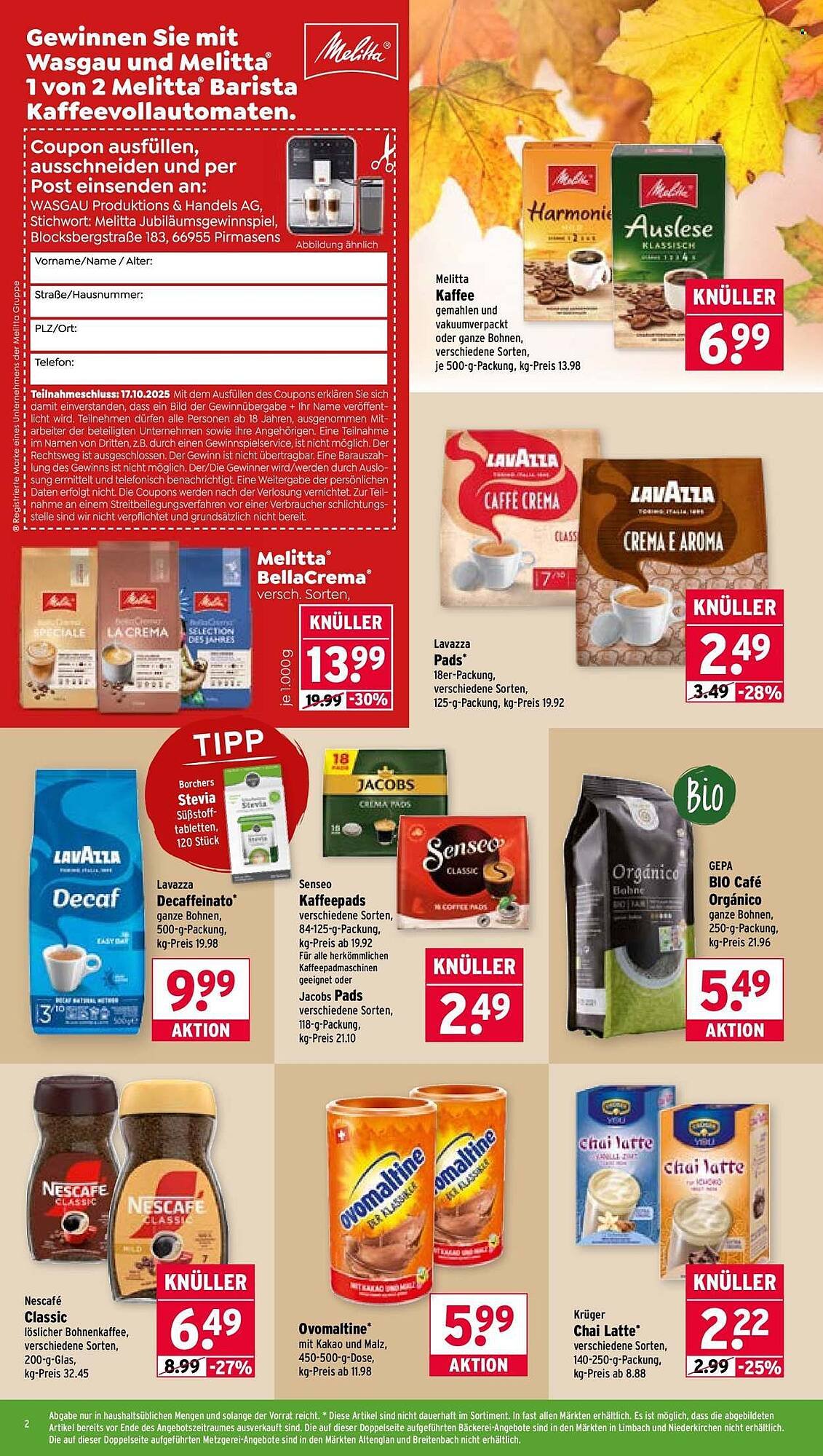 Wasgau Prospekt (2025-10-06 - 2025-10-11) | 2