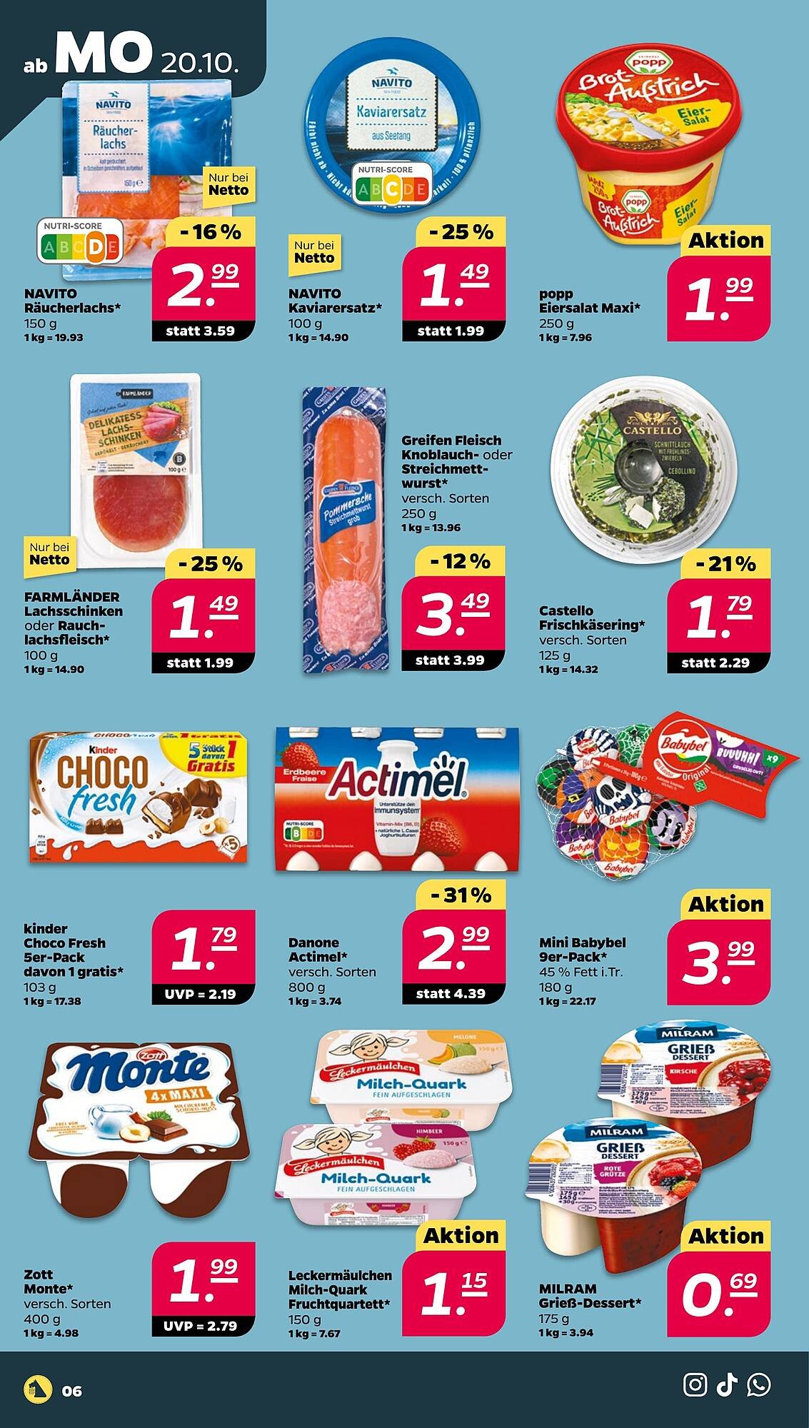 NETTO Prospekt (2025-10-20 - 2025-10-25) | 6