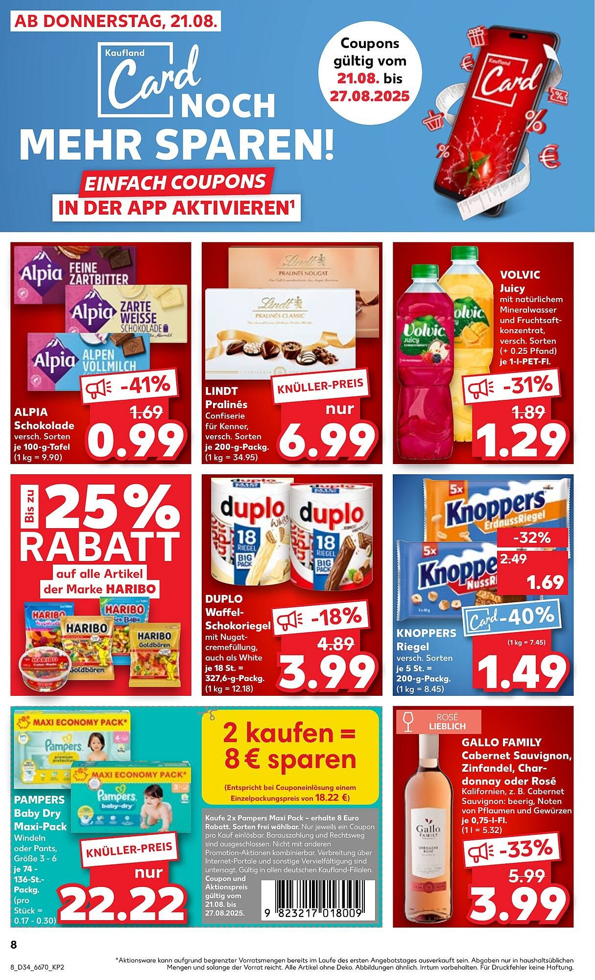 Kaufland Prospekt (2025-08-18 - 2025-08-23) | 8