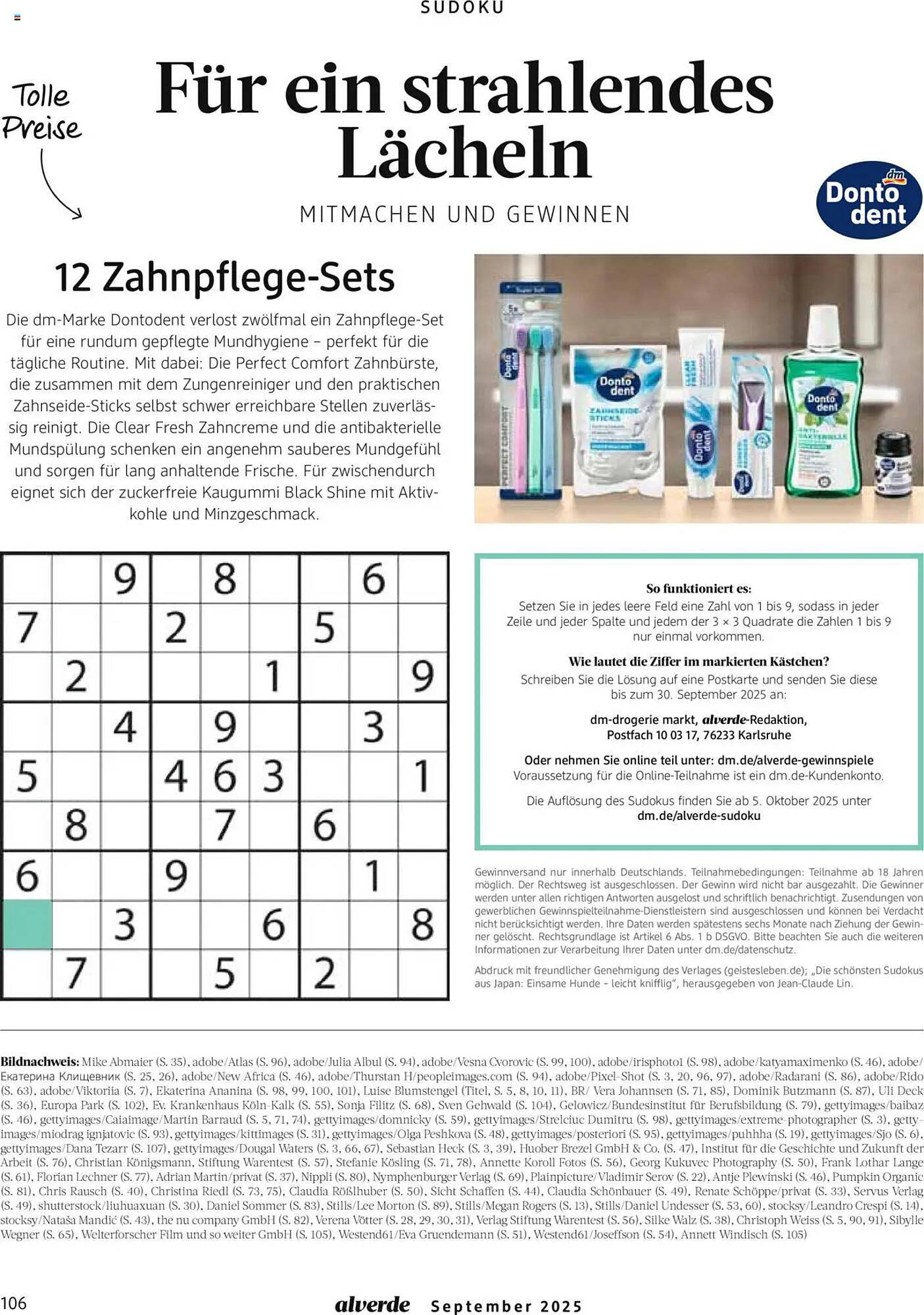 Dm drogerie Magazin (2025-09-01 - 2025-09-30) | 106