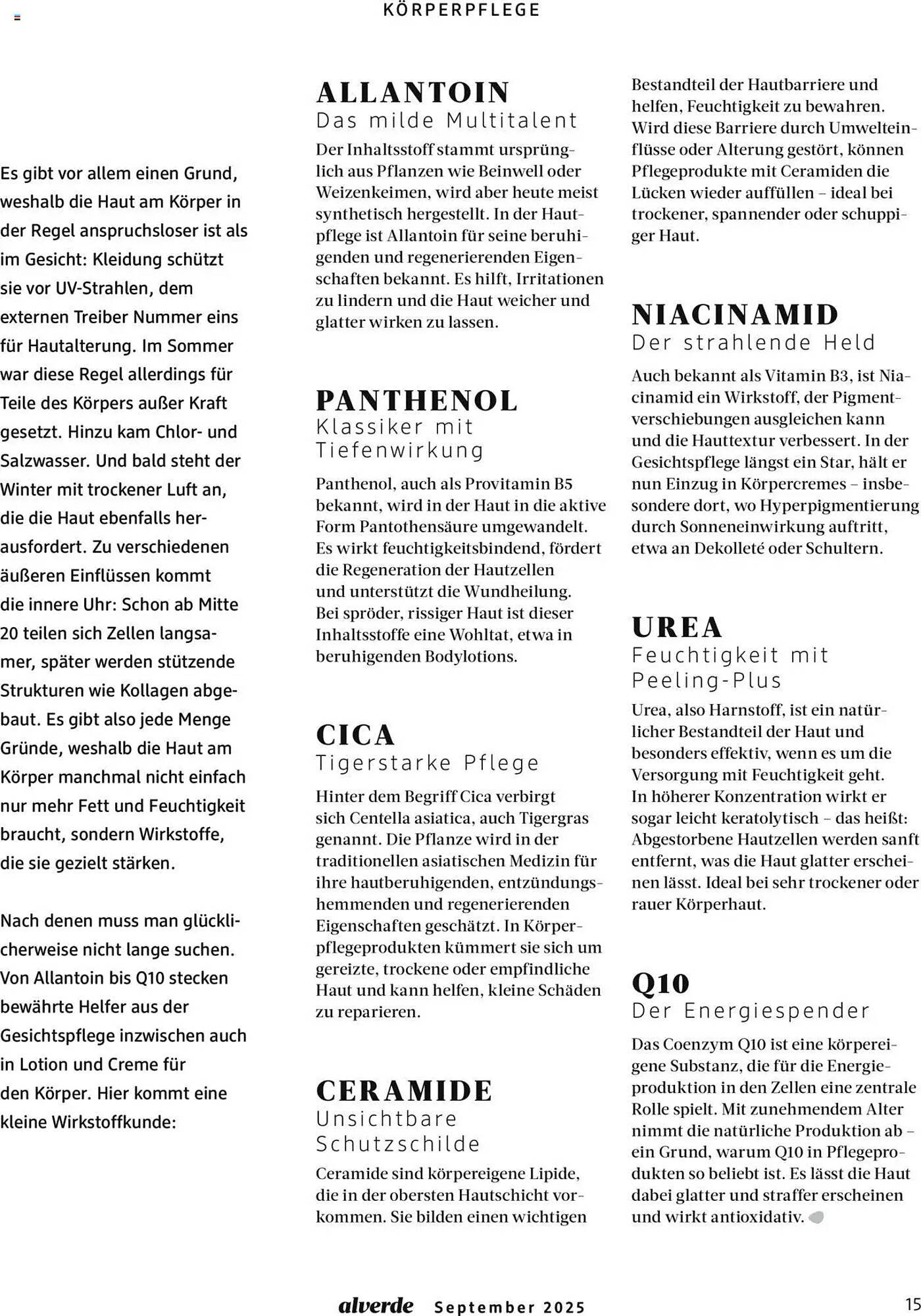 Dm drogerie Magazin (2025-09-01 - 2025-09-30) | 15