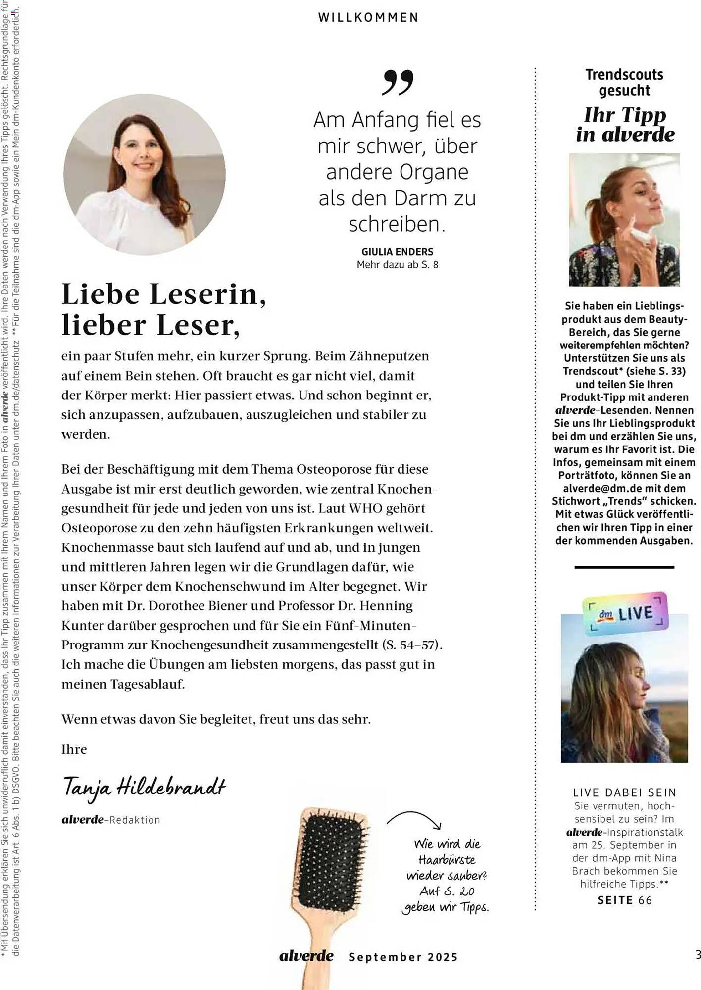 Dm drogerie Magazin (2025-09-01 - 2025-09-30) | 3