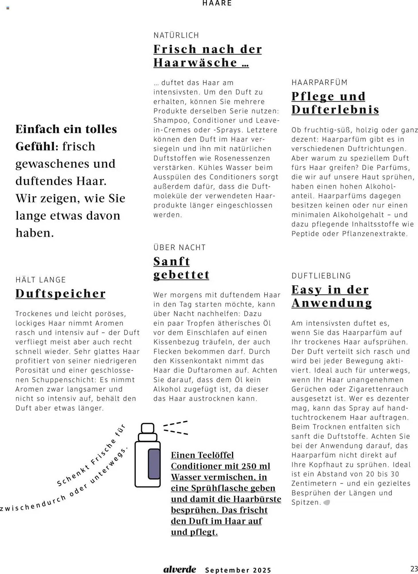 Dm drogerie Magazin (2025-09-01 - 2025-09-30) | 23