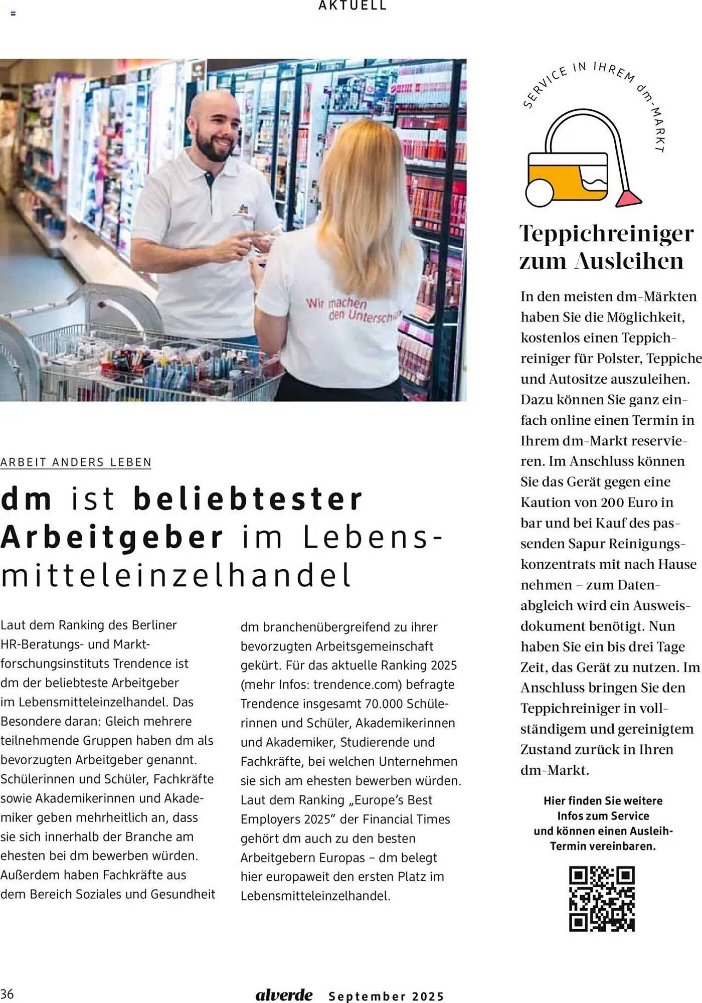Dm drogerie Magazin (2025-09-01 - 2025-09-30) | 36