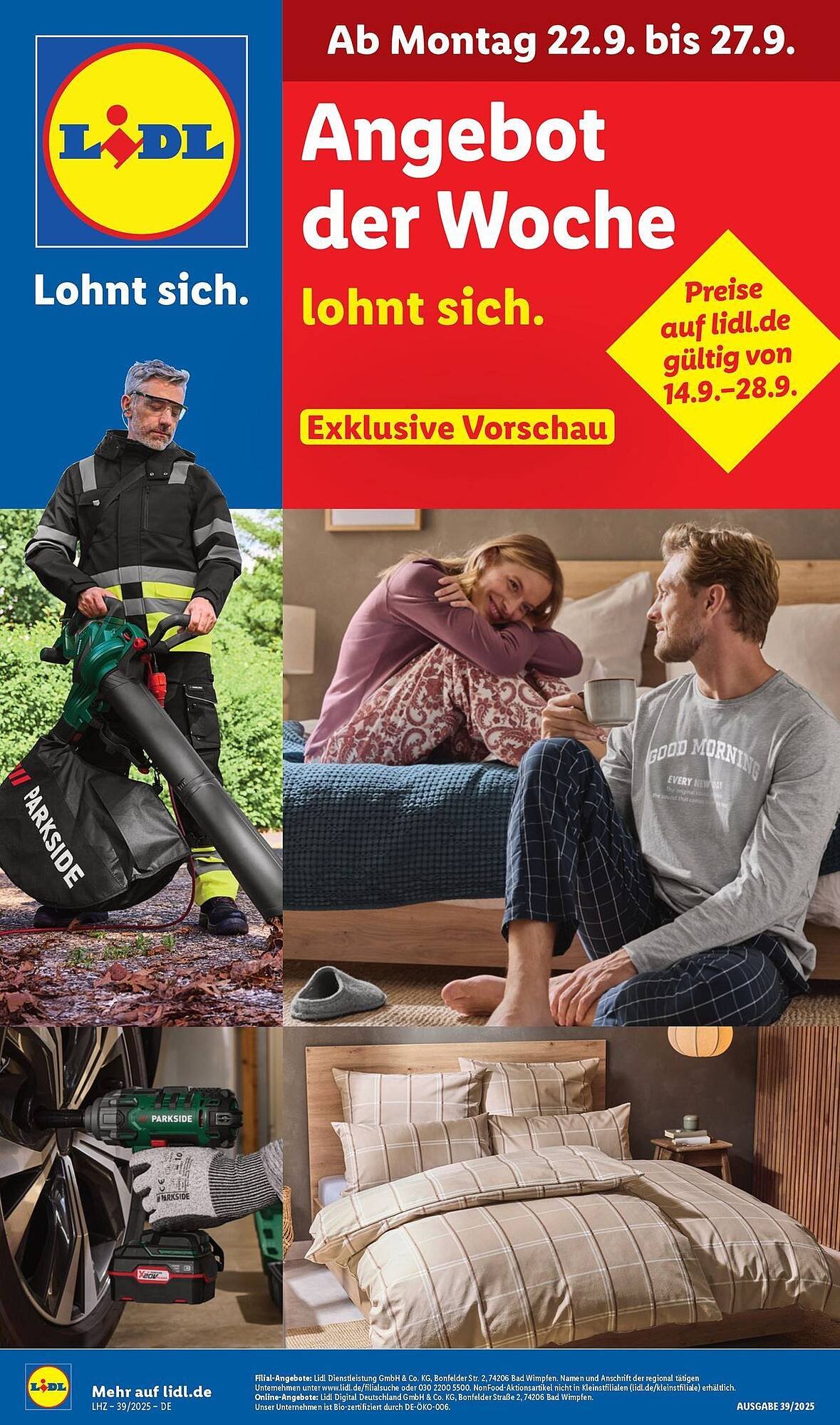 Lidl Prospekt (2025-09-22 - 2025-09-27) | 1