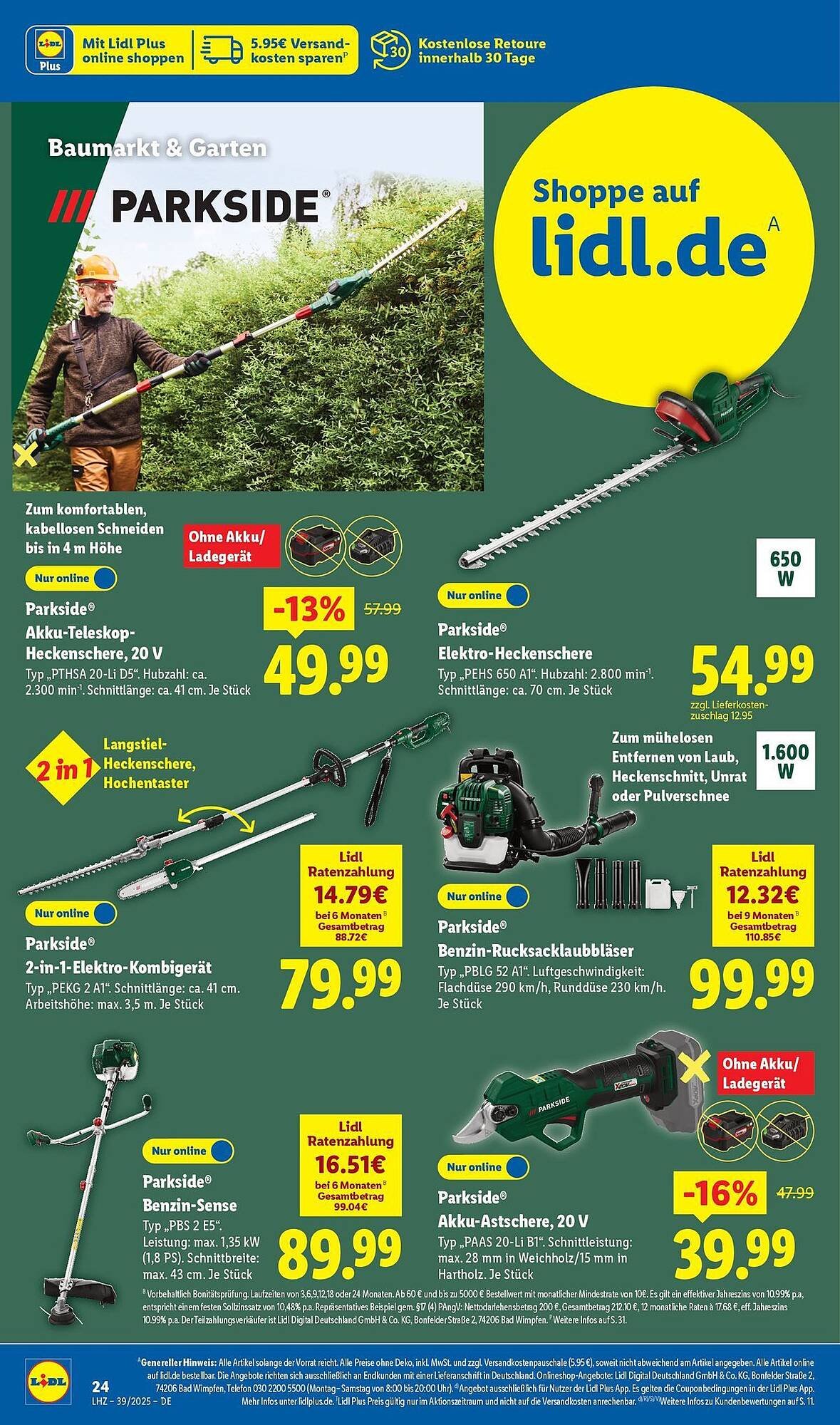 Lidl Prospekt (2025-09-22 - 2025-09-27) | 22