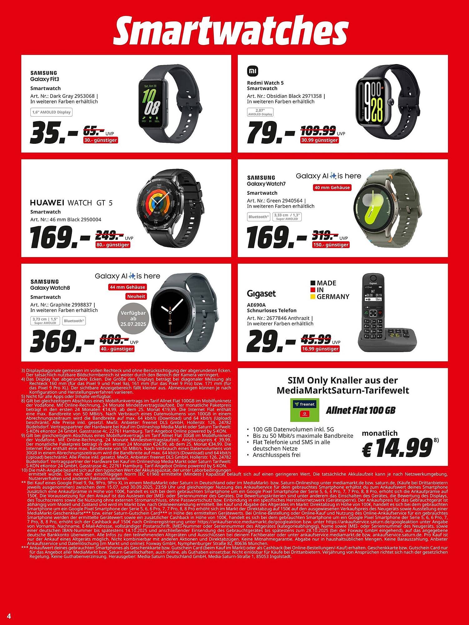 MediaMarkt Prospekt (2025-07-21 - 2025-08-09) | 4