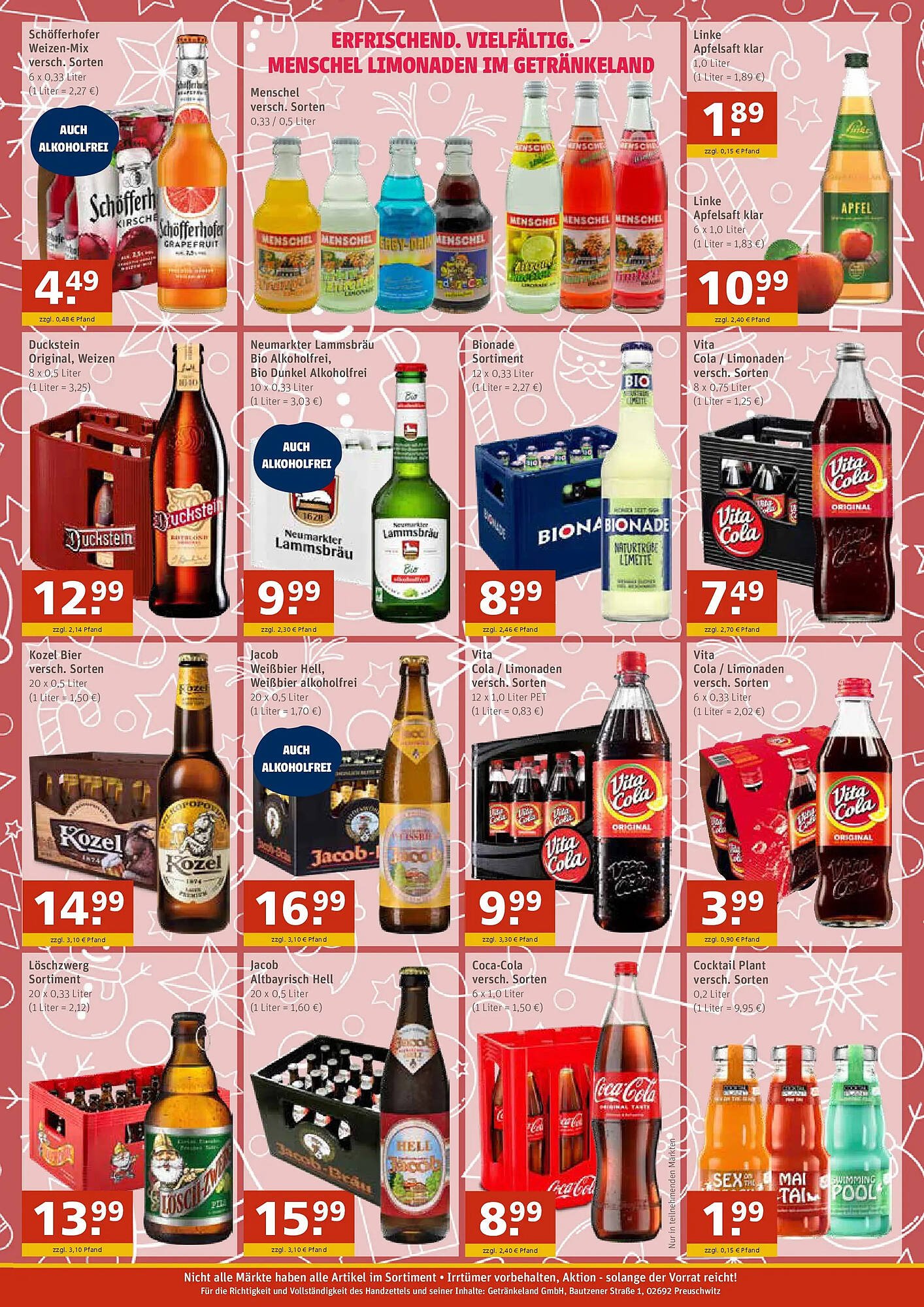 Getränkeland Prospekt