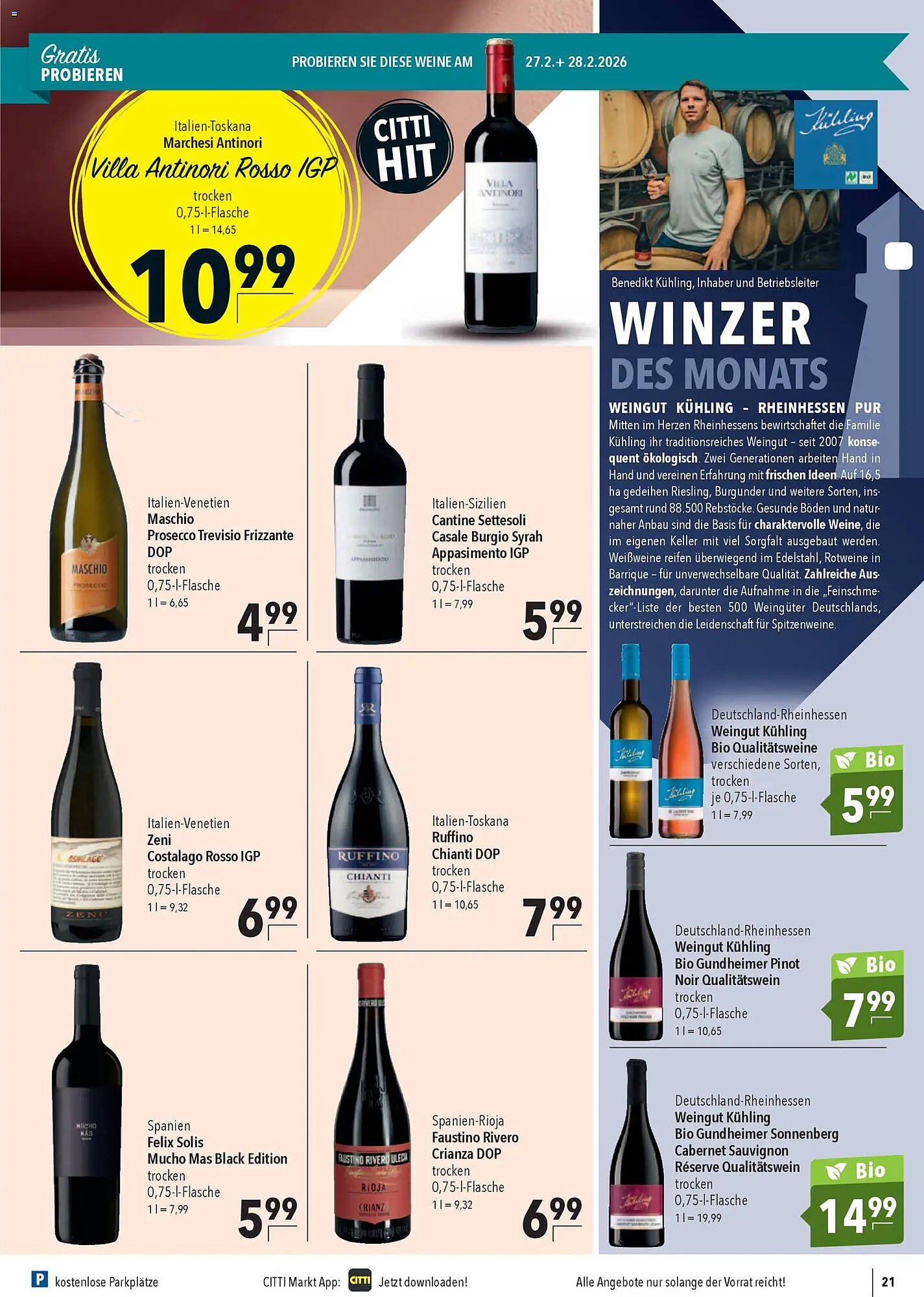 CITTI Markt Prospekt