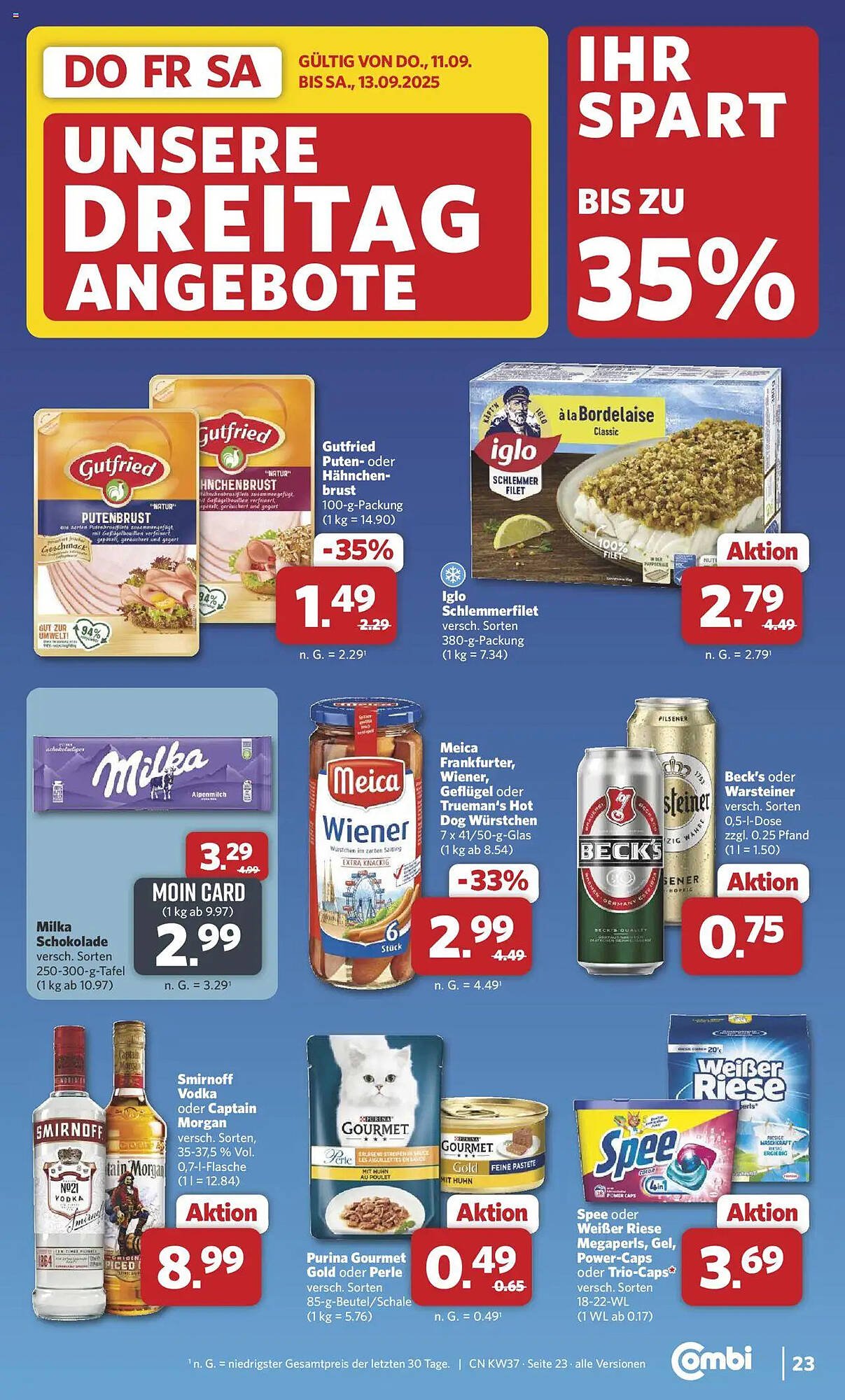Combi Prospekt (2025-09-08 - 2025-09-13) | 33