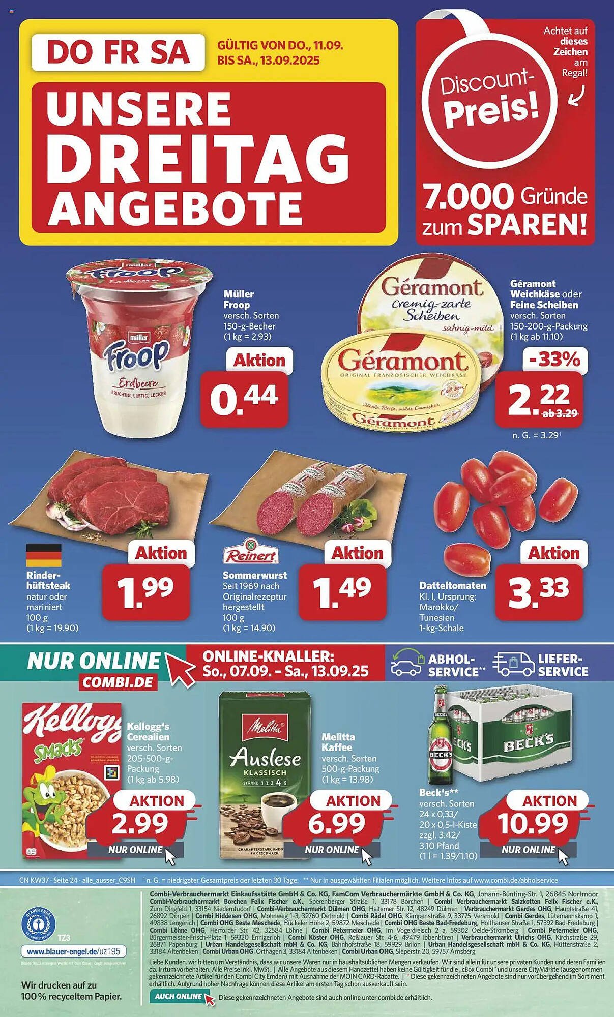 Combi Prospekt (2025-09-08 - 2025-09-13) | 34
