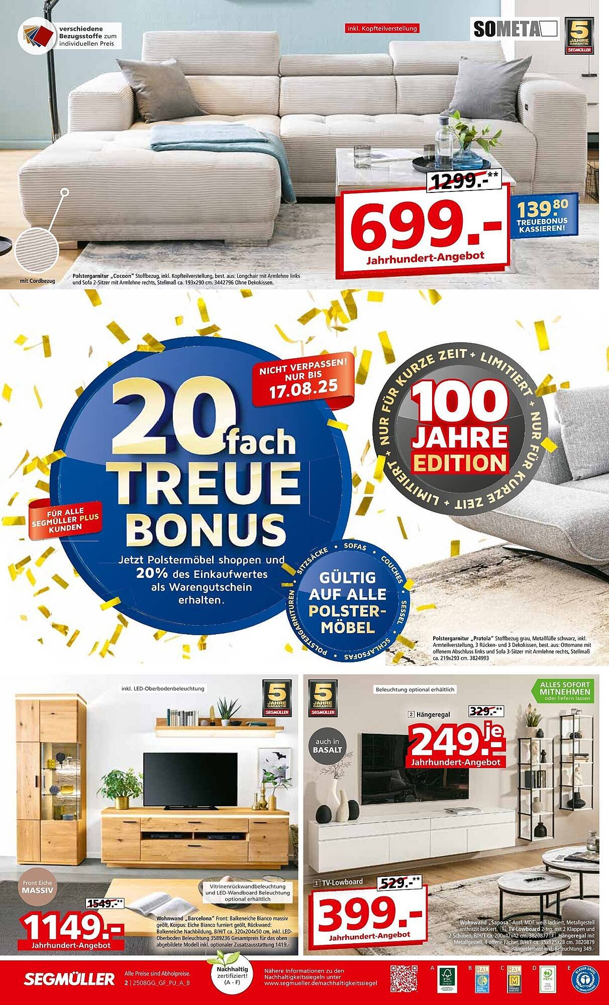 Segmüller Prospekt (2025-08-02 - 2025-08-23) | 2