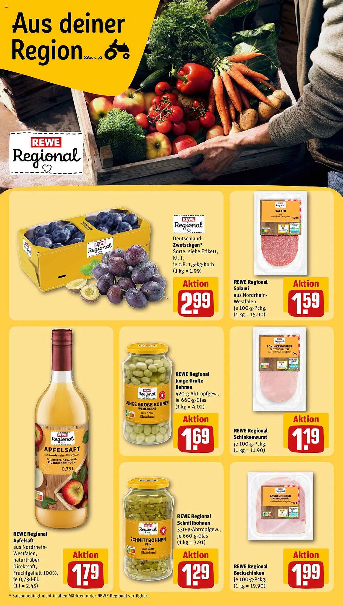 REWE Kaufpark Prospekt (2025-08-18 - 2025-08-24) | 25