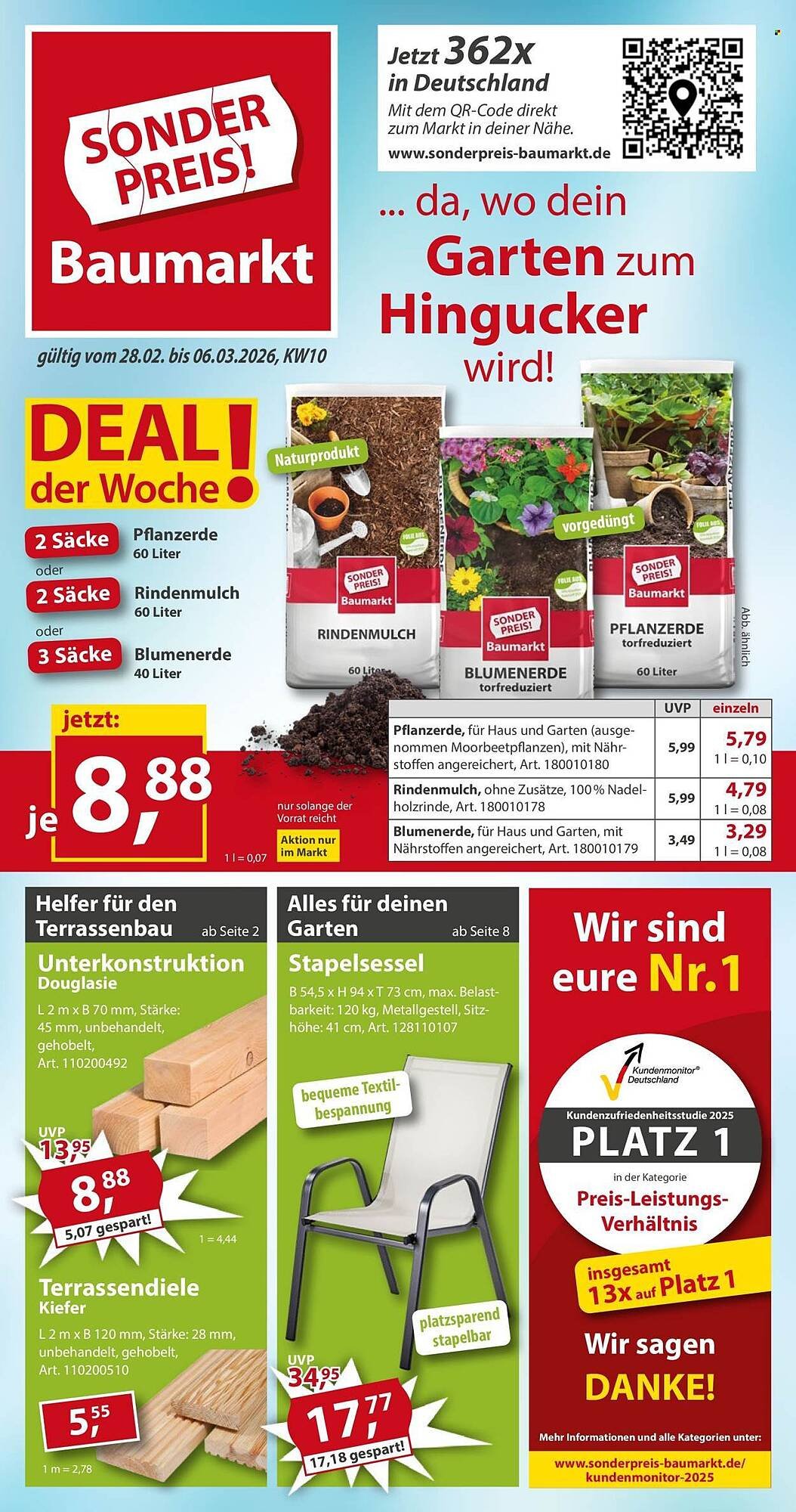 Sonderpreis Baumarkt Prospekt