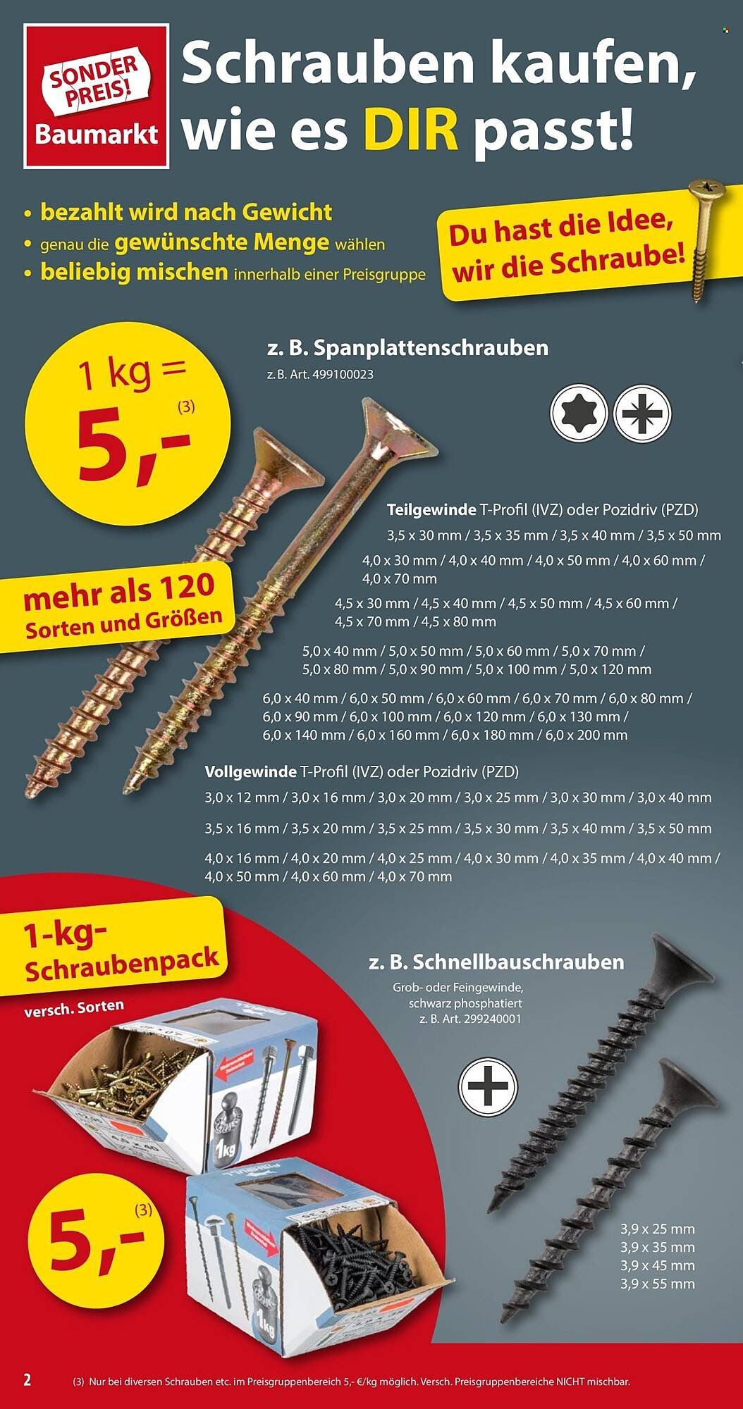 Sonderpreis Baumarkt Prospekt (2026-02-28 - 2026-03-06)