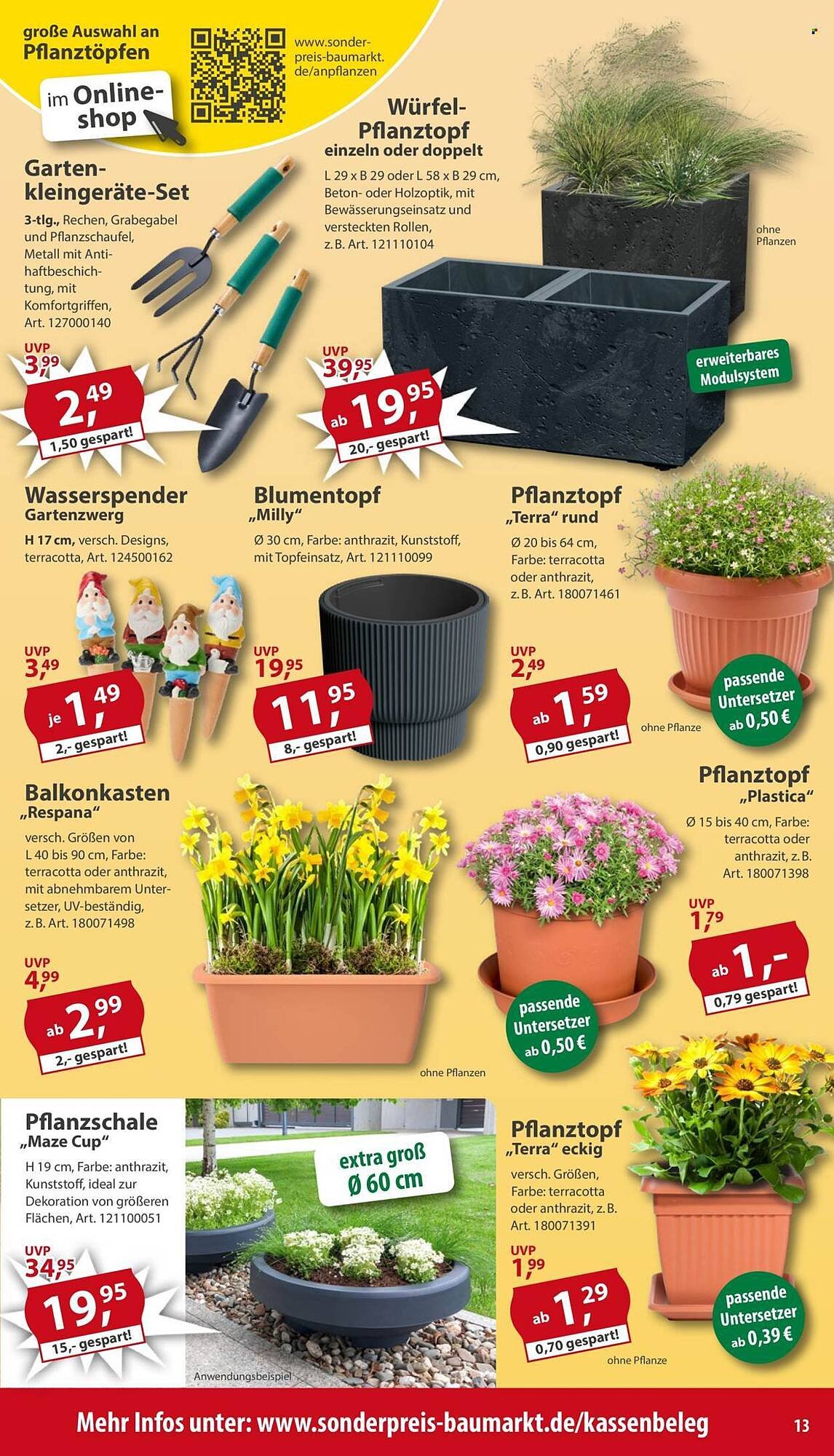 Sonderpreis Baumarkt Prospekt