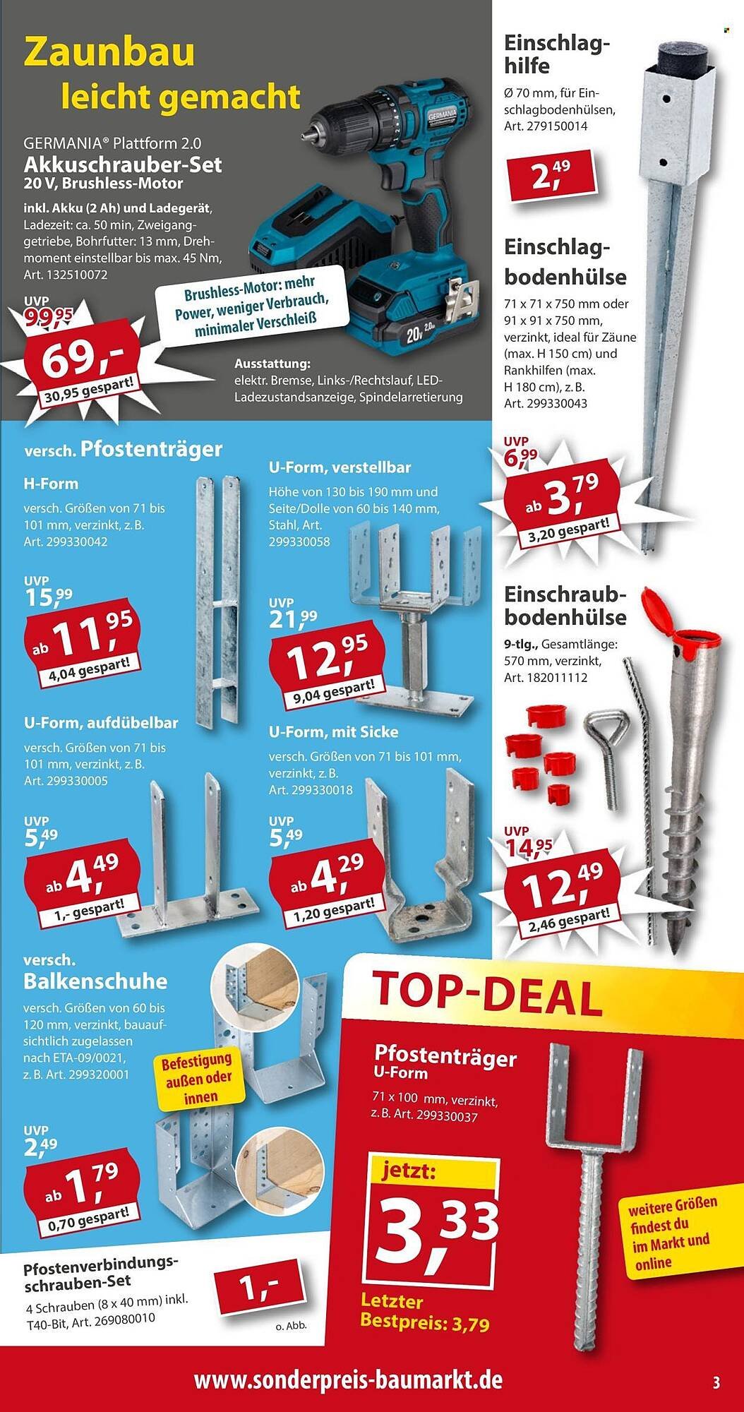 Sonderpreis Baumarkt Prospekt (2026-02-28 - 2026-03-06)
