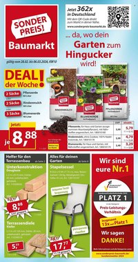 Sonderpreis Baumarkt Prospekt