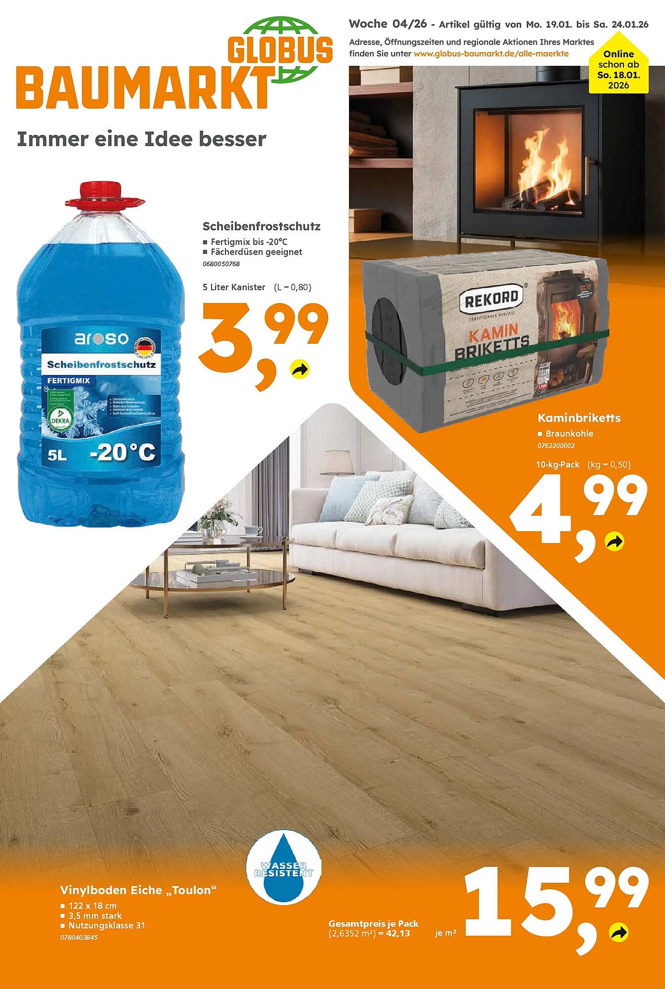Globus Baumarkt Prospekt