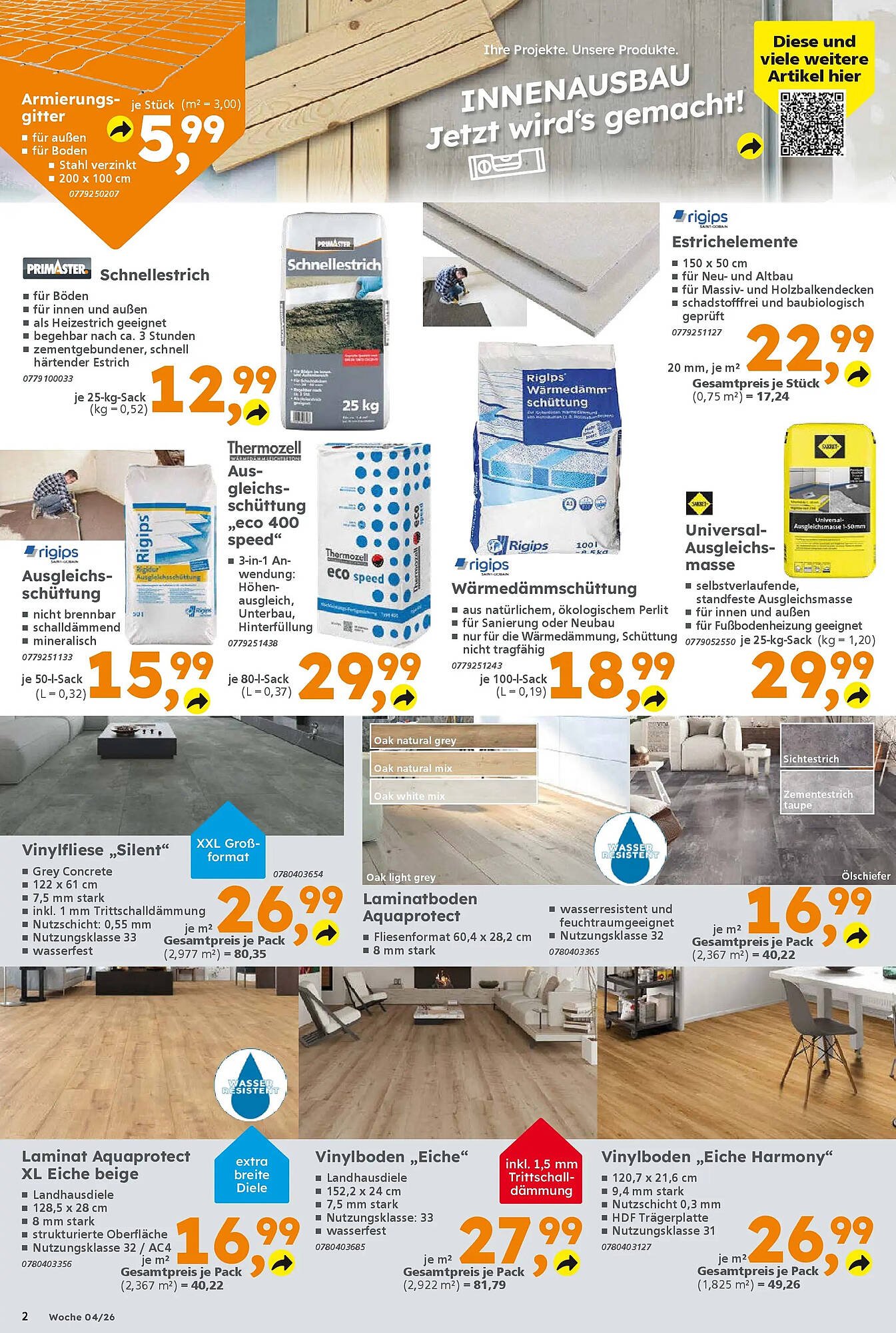 Globus Baumarkt Prospekt