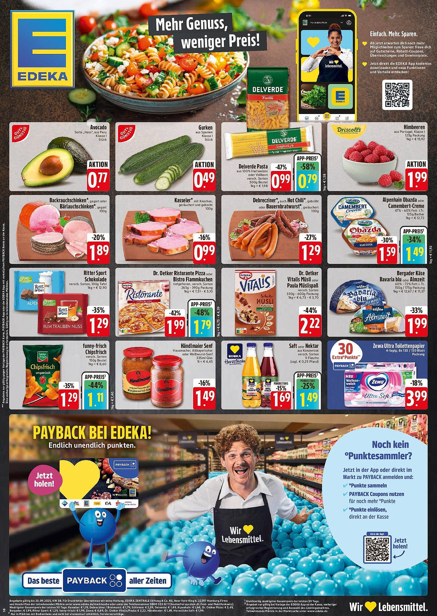 Edeka Prospekt (2025-09-17 - 2025-09-20) | 1