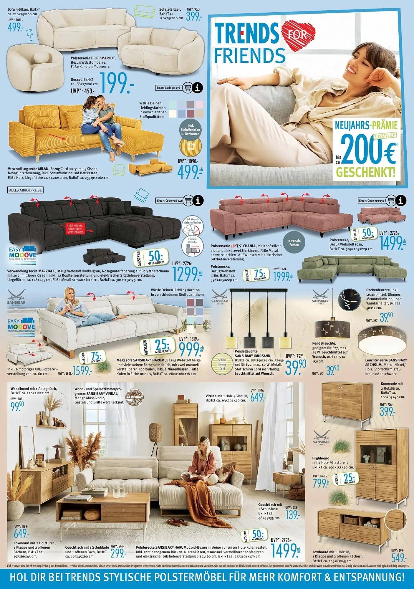 Trends Möbel Prospekt (2026-01-02 - 2026-01-09)