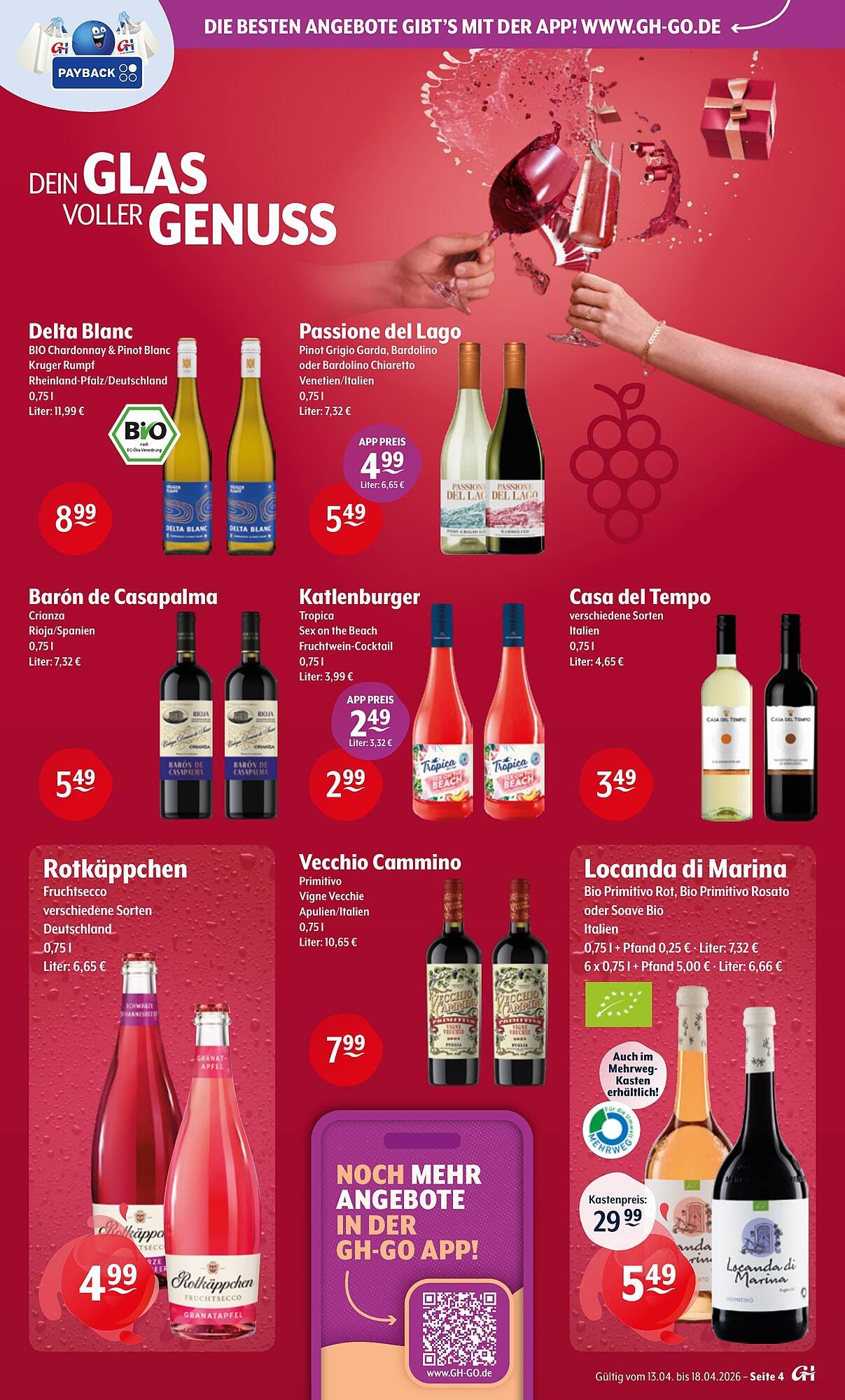 Trink und Spare Prospekt (2026-04-13 - 2026-04-18)