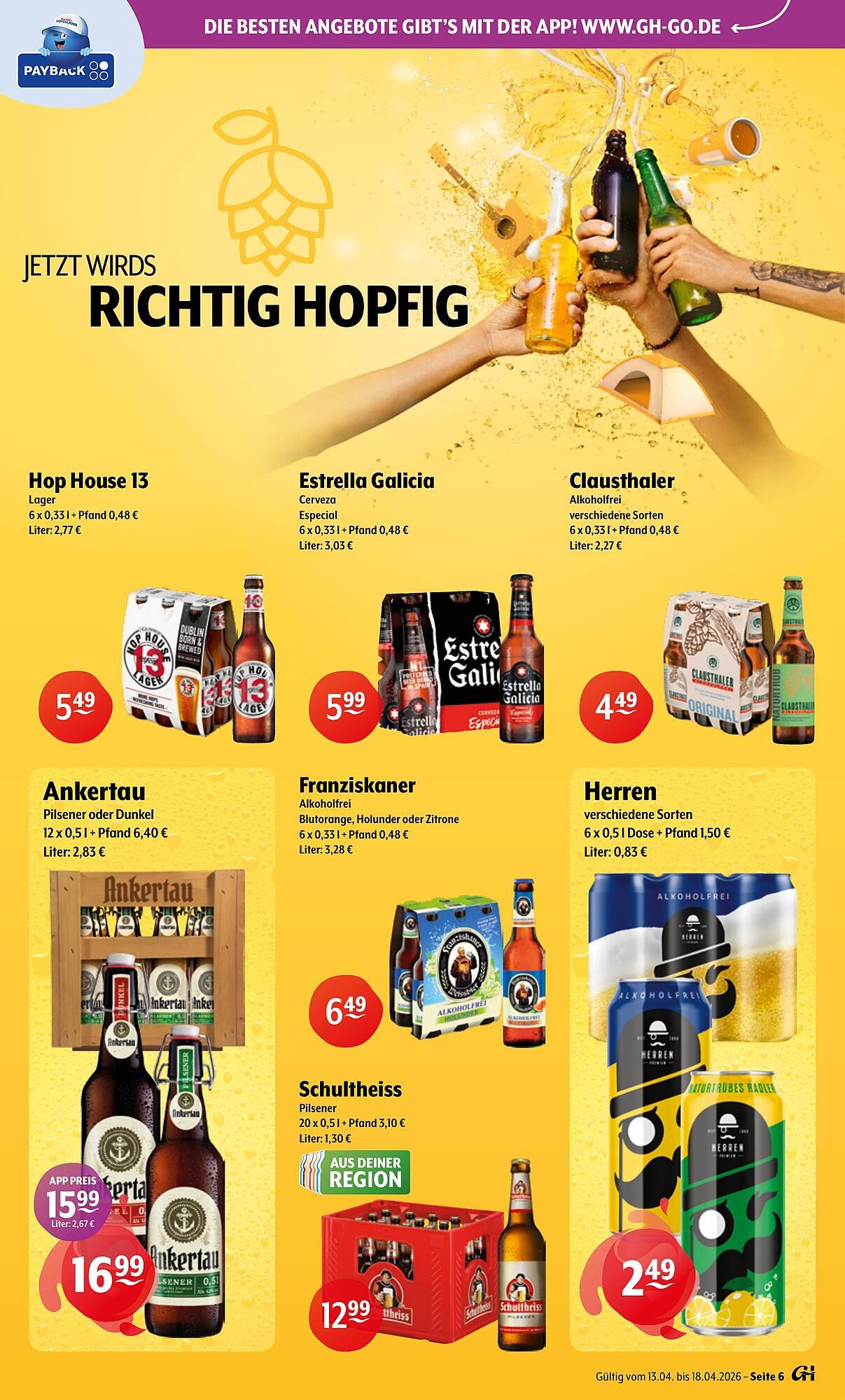 Trink und Spare Prospekt (2026-04-13 - 2026-04-18)