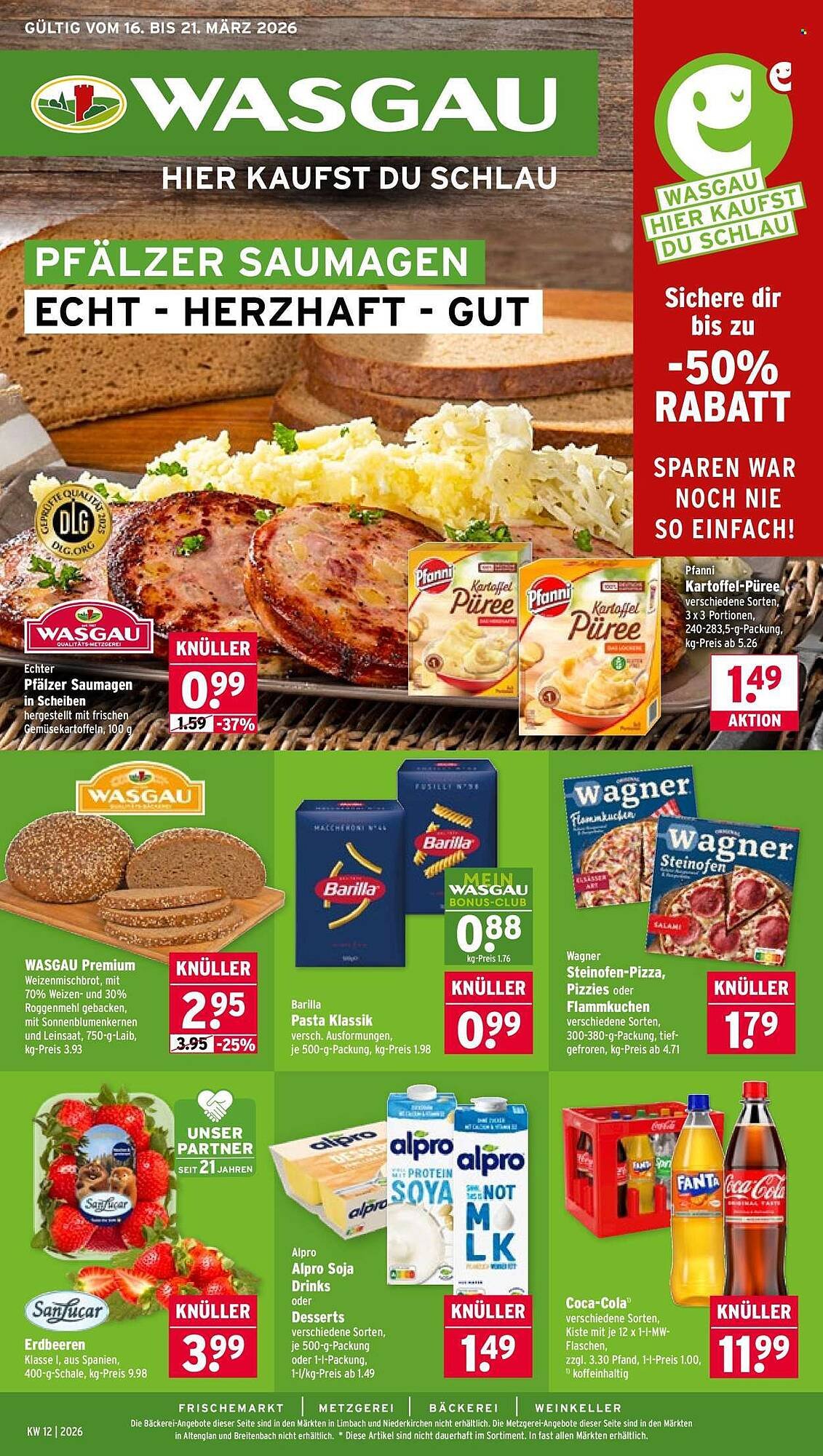 Wasgau Prospekt (2026-03-16 - 2026-03-21)