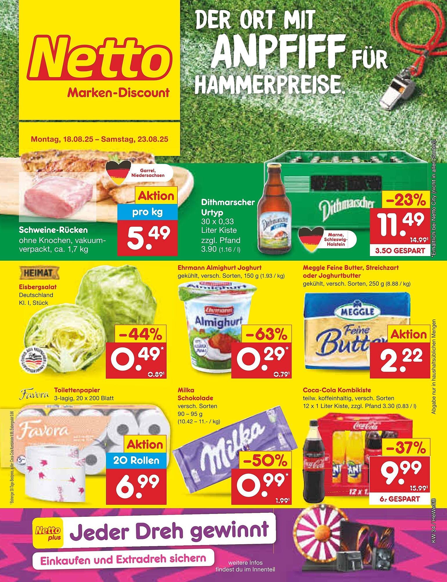 Netto Marken-Discount Prospekt (2025-08-18 - 2025-08-23) | 1