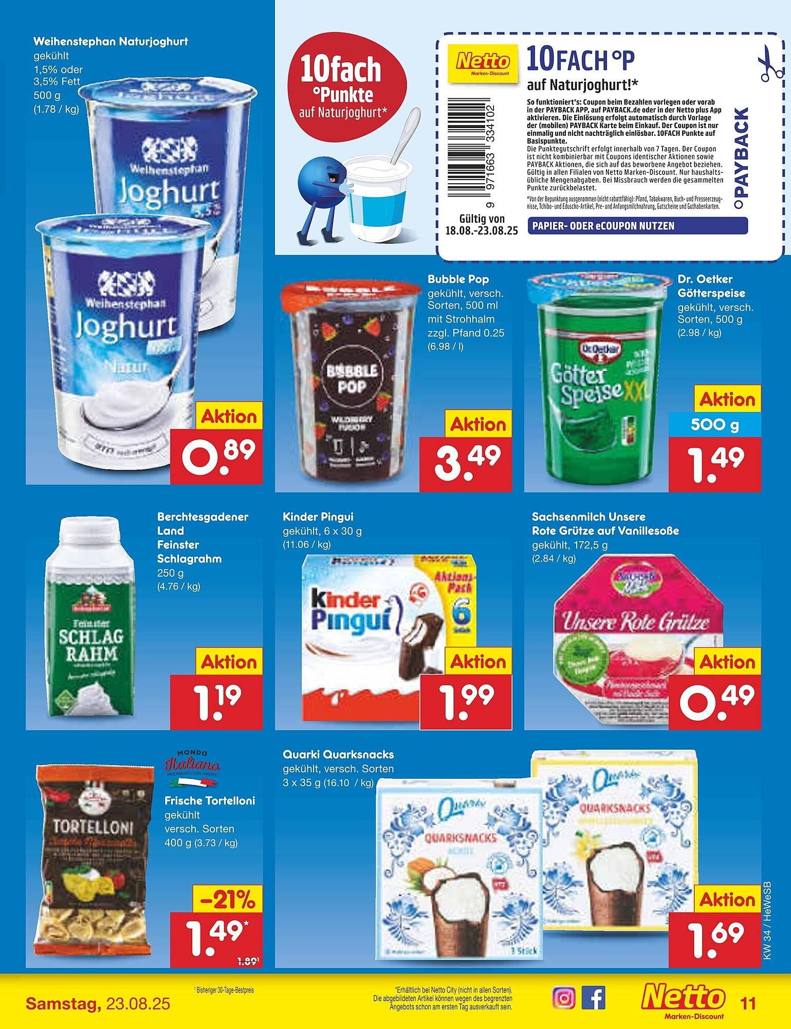 Netto Marken-Discount Prospekt (2025-08-18 - 2025-08-23)