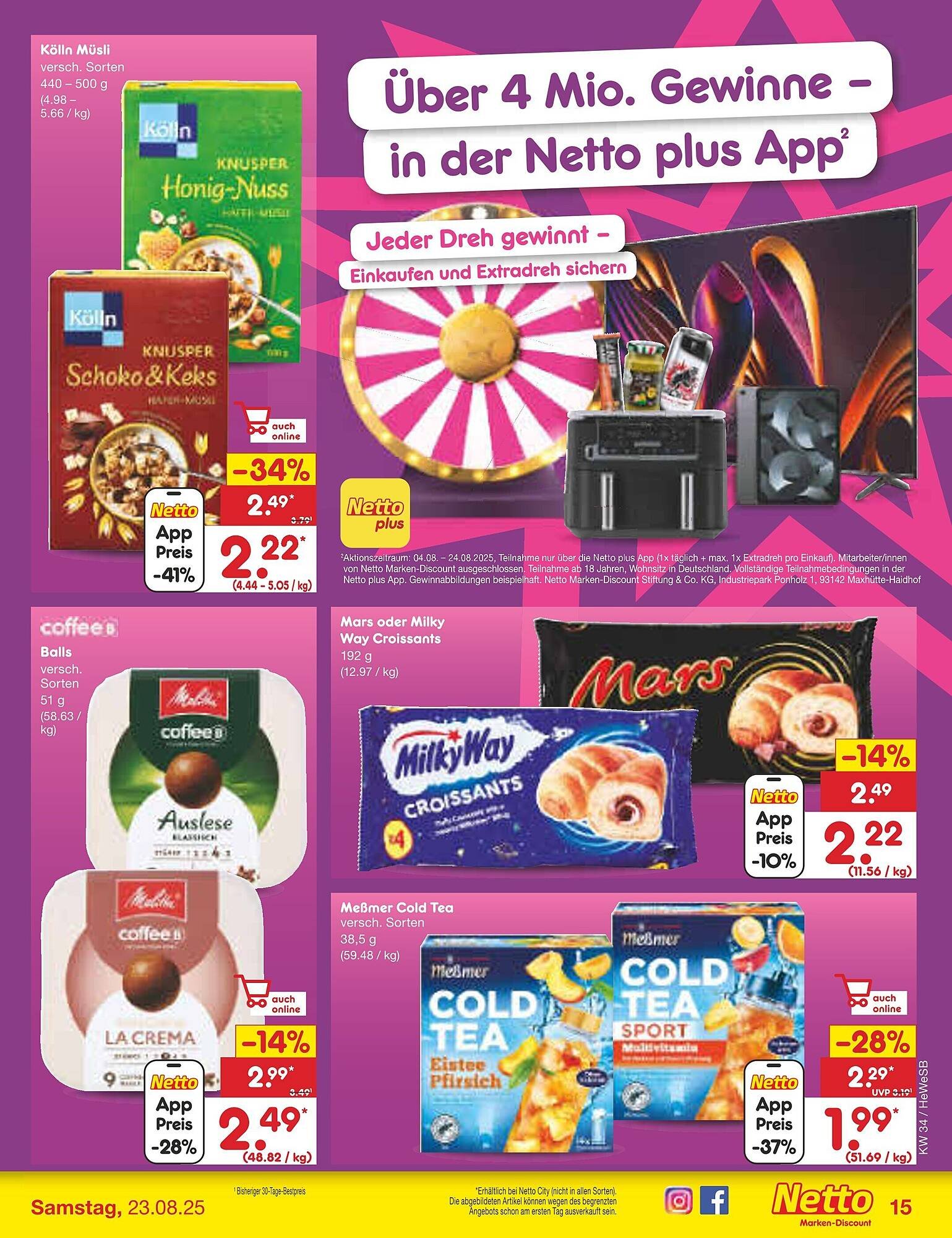 Netto Marken-Discount Prospekt (2025-08-18 - 2025-08-23)