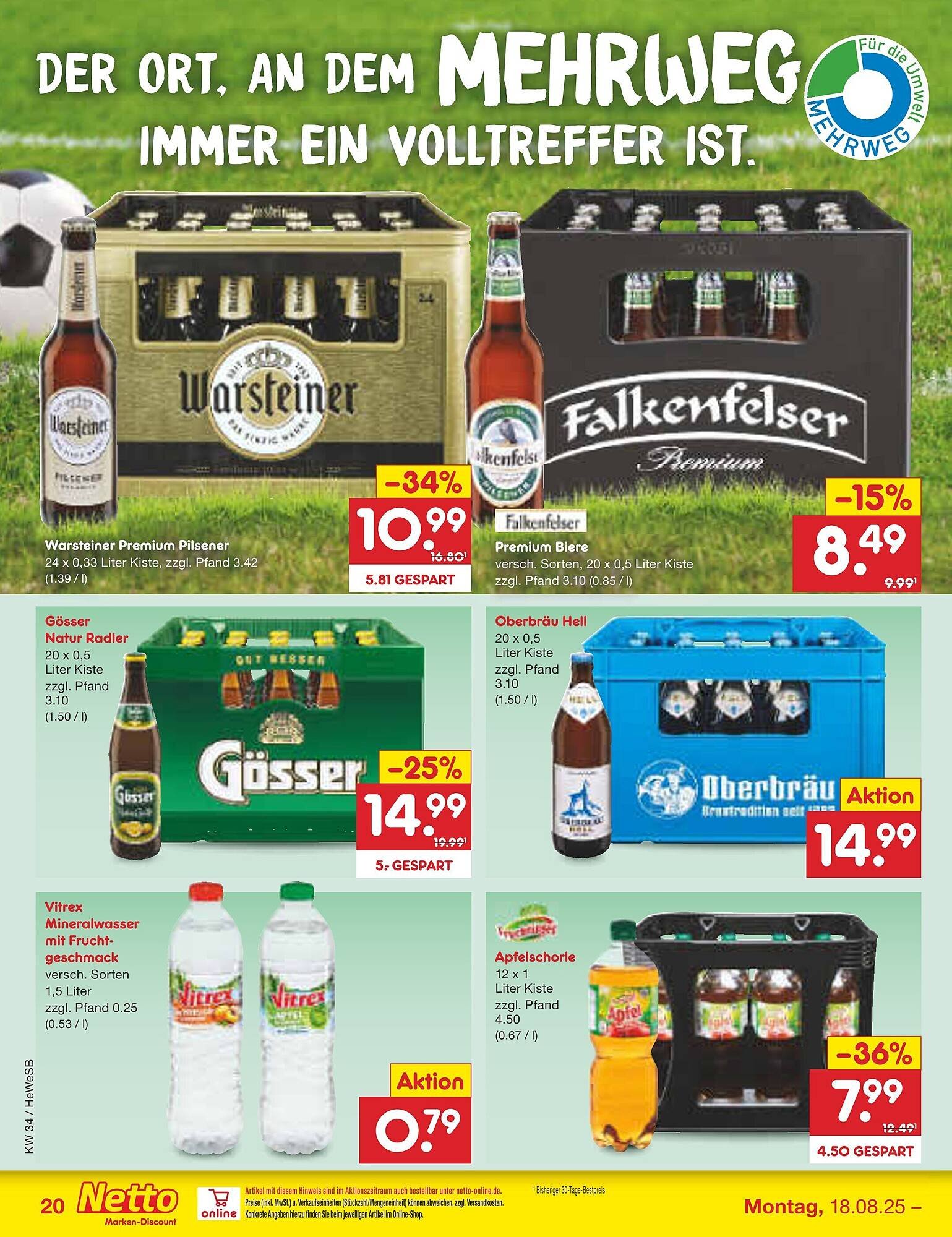 Netto Marken-Discount Prospekt (2025-08-18 - 2025-08-23)
