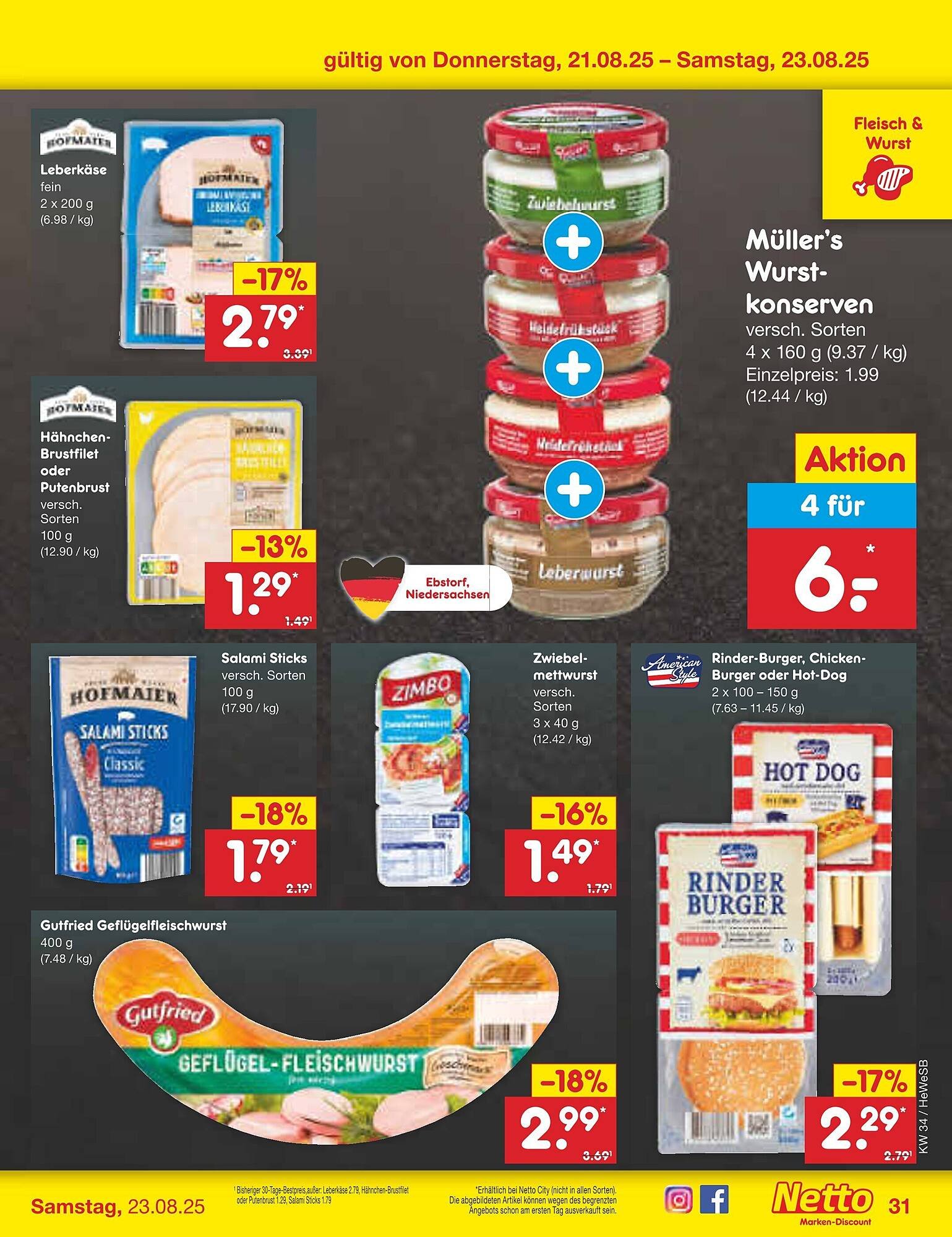 Netto Marken-Discount Prospekt (2025-08-18 - 2025-08-23)
