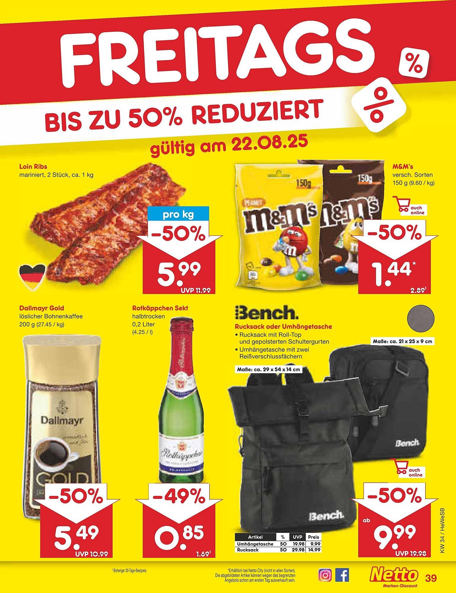 Netto Marken-Discount Prospekt (2025-08-18 - 2025-08-23) | 63