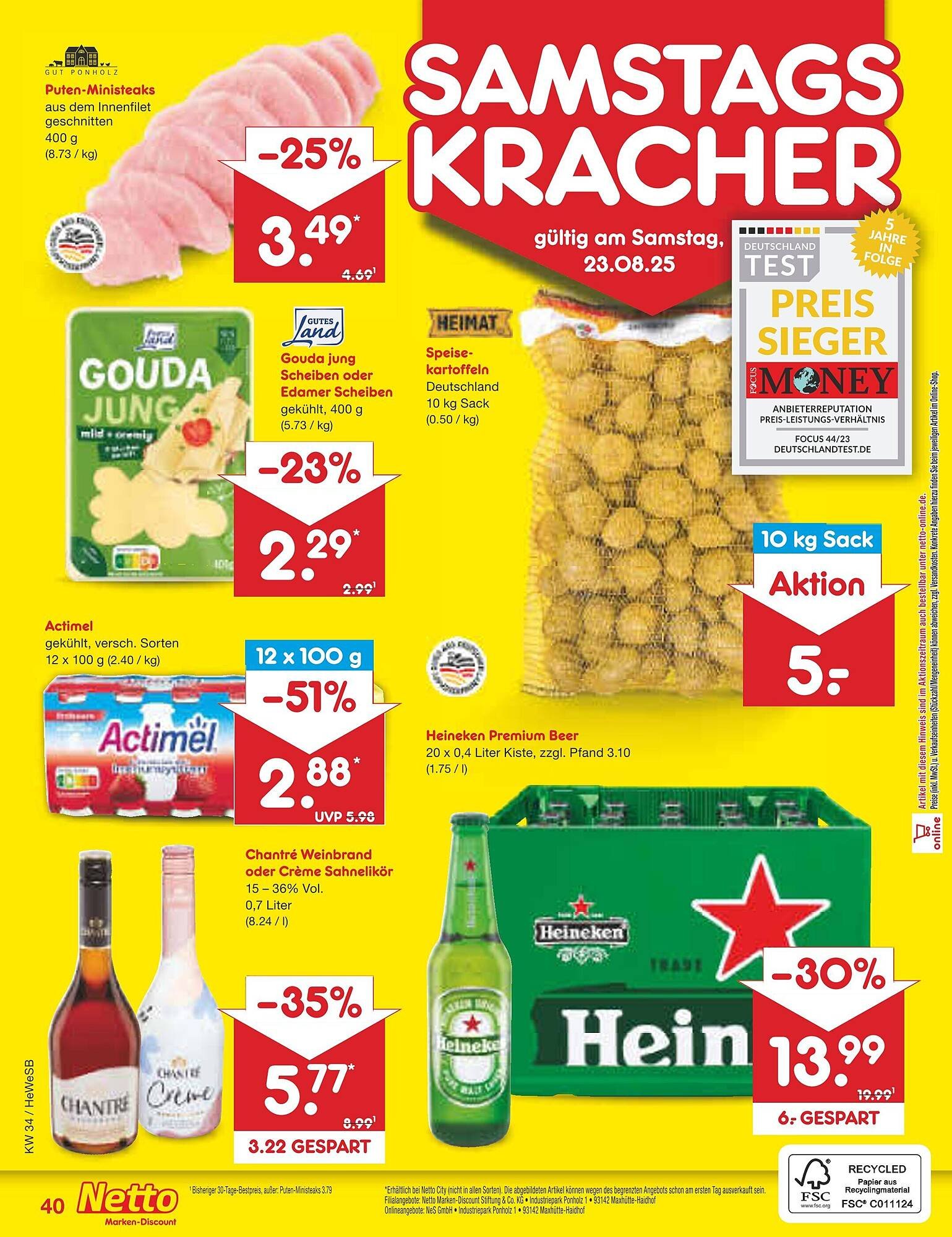 Netto Marken-Discount Prospekt (2025-08-18 - 2025-08-23) | 64